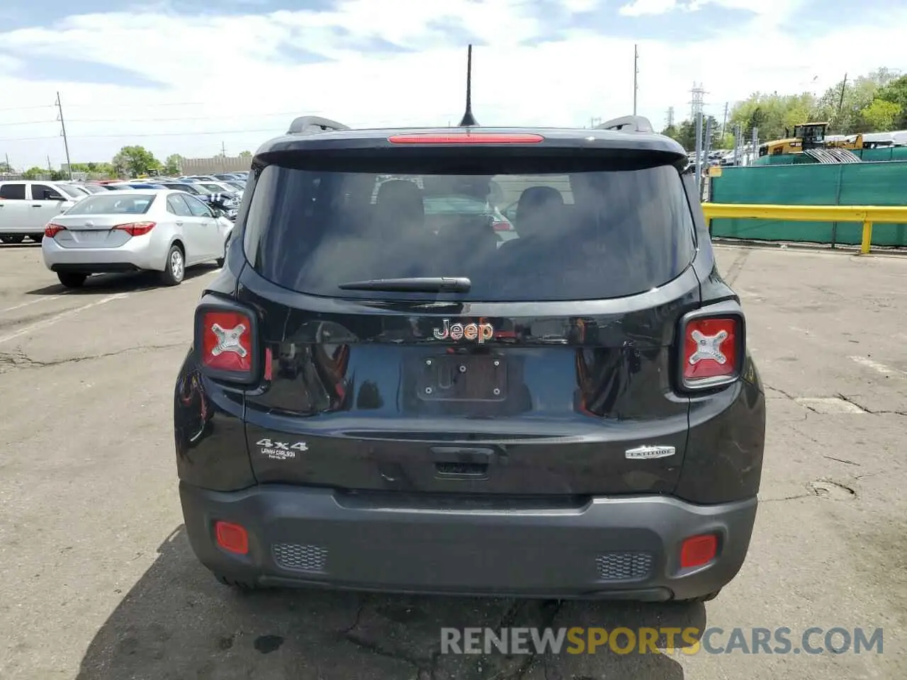 6 fotografías del automóvil dañado ZACNJDB15NPN71983 JEEP RENEGADE 2022