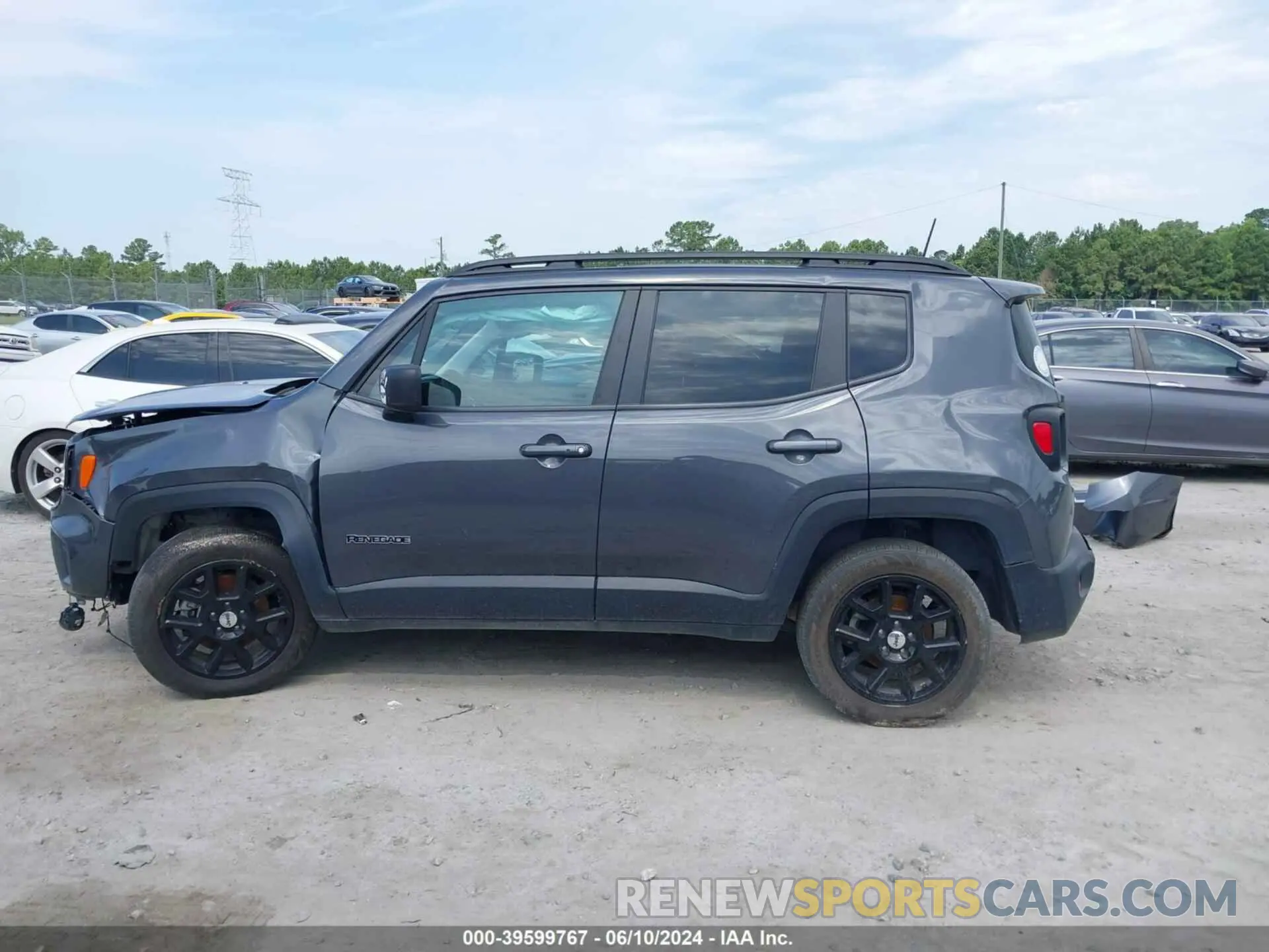 14 fotografías del automóvil dañado ZACNJDB17NPN61665 JEEP RENEGADE 2022