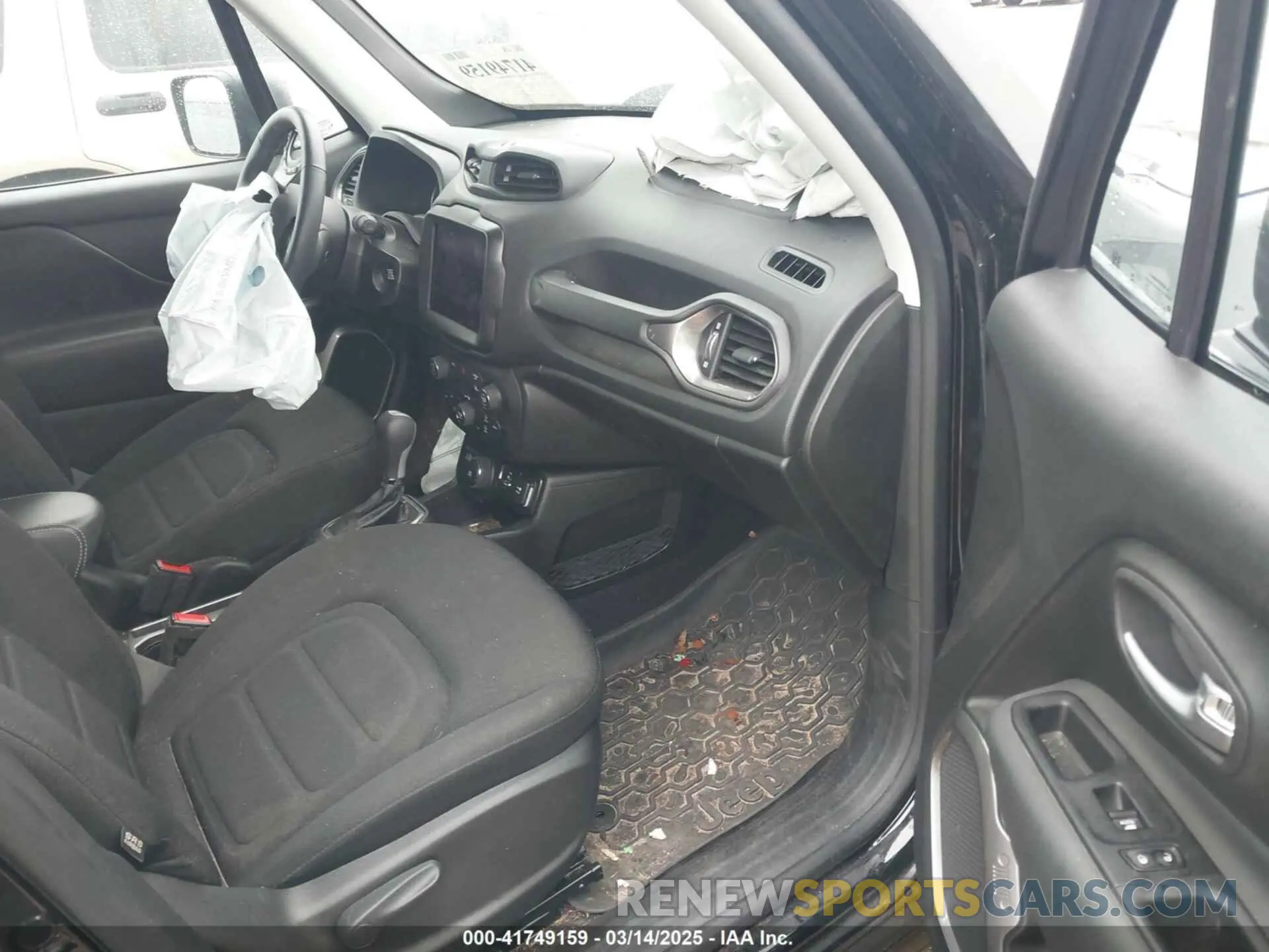 5 fotografías del automóvil dañado ZACNJDB17NPN85853 JEEP RENEGADE 2022