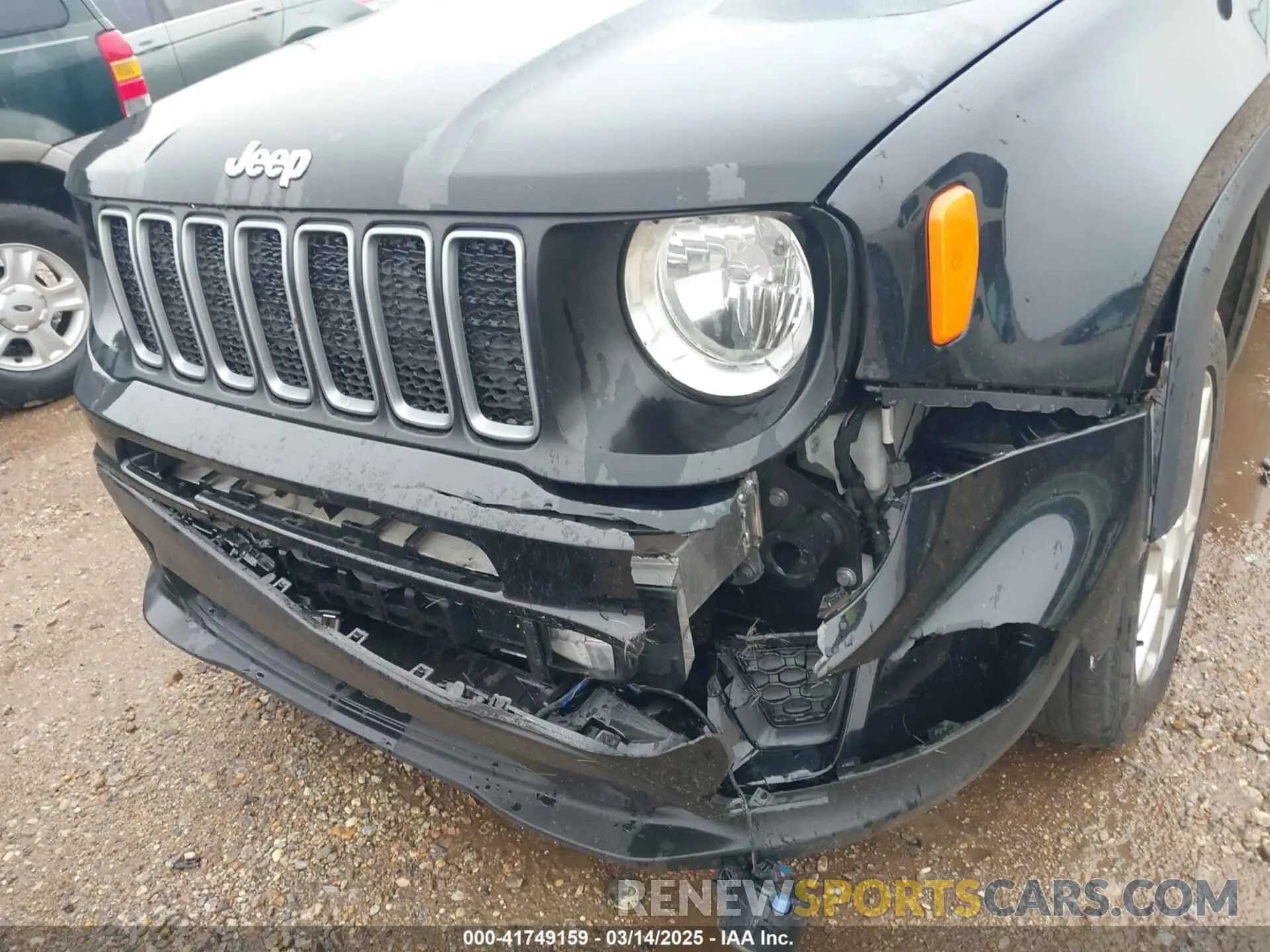 6 fotografías del automóvil dañado ZACNJDB17NPN85853 JEEP RENEGADE 2022