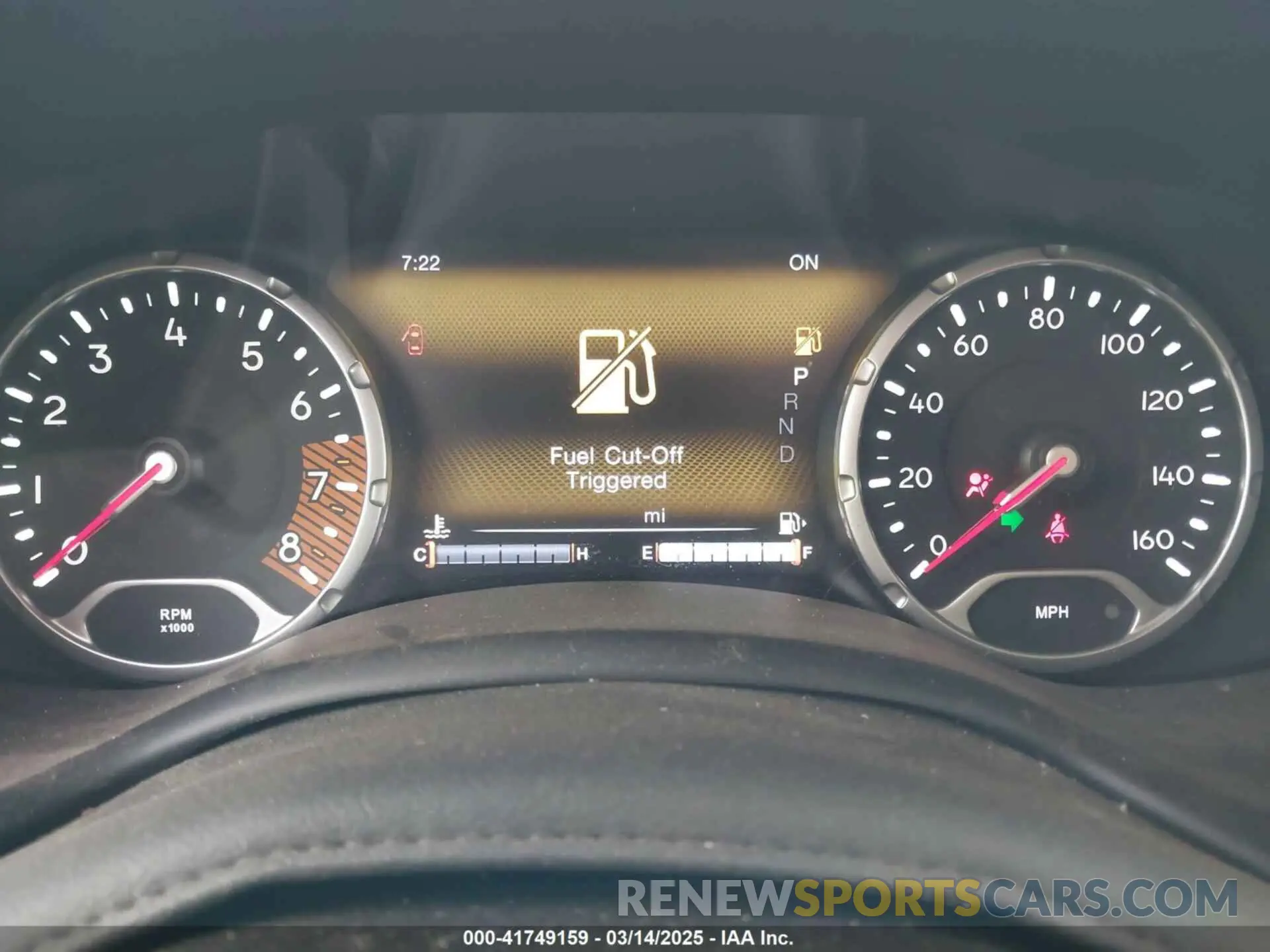 7 fotografías del automóvil dañado ZACNJDB17NPN85853 JEEP RENEGADE 2022