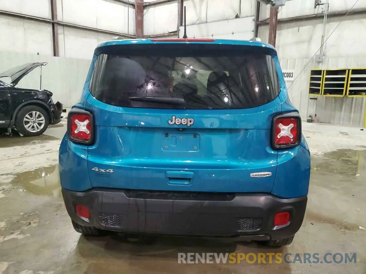 6 fotografías del automóvil dañado ZACNJDB19NPN50716 JEEP RENEGADE 2022