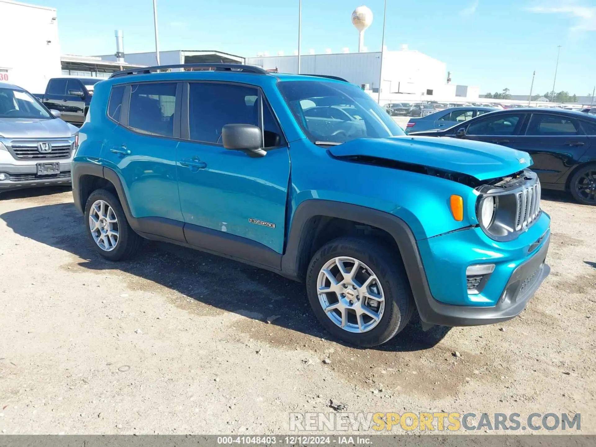 1 fotografías del automóvil dañado ZACNJDB19NPN79181 JEEP RENEGADE 2022