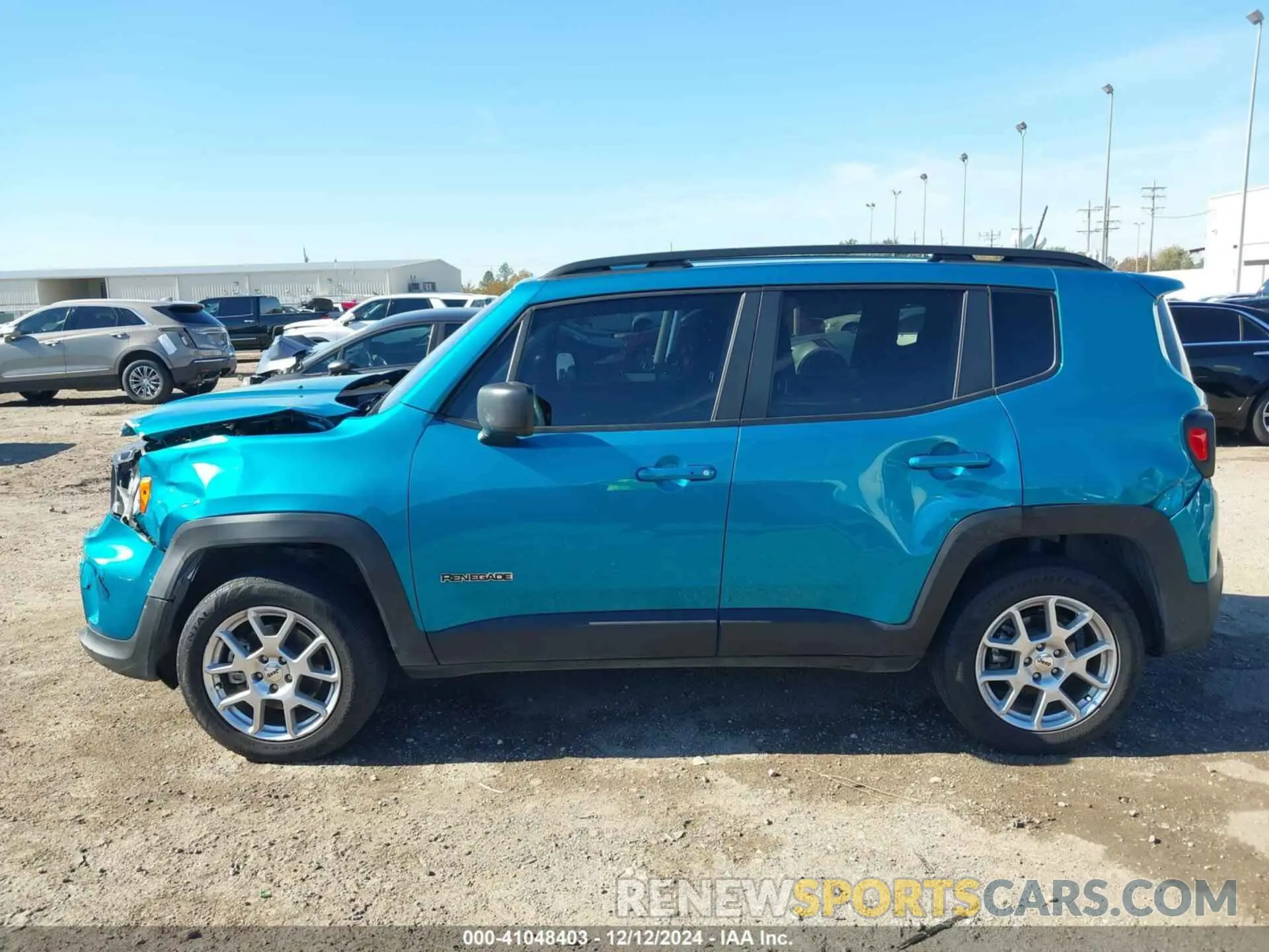 15 fotografías del automóvil dañado ZACNJDB19NPN79181 JEEP RENEGADE 2022