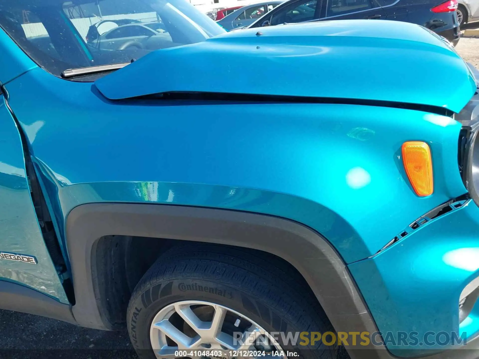 6 fotografías del automóvil dañado ZACNJDB19NPN79181 JEEP RENEGADE 2022