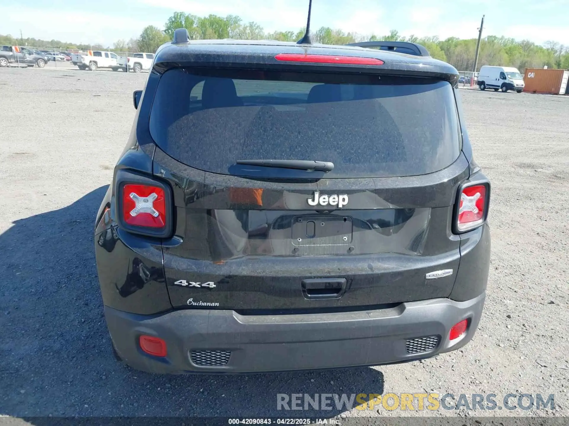 17 fotografías del automóvil dañado ZACNJDB19NPN80668 JEEP RENEGADE 2022
