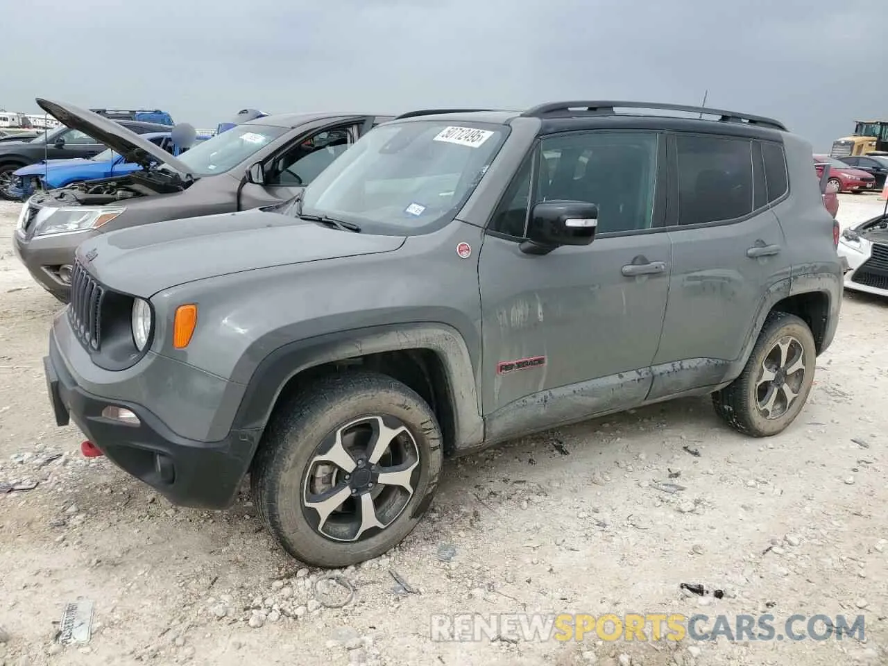 1 fotografías del automóvil dañado ZACNJDC14NPN63646 JEEP RENEGADE 2022