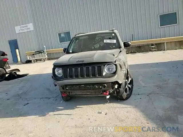 11 fotografías del automóvil dañado ZACNJDC19NPN63173 JEEP RENEGADE 2022