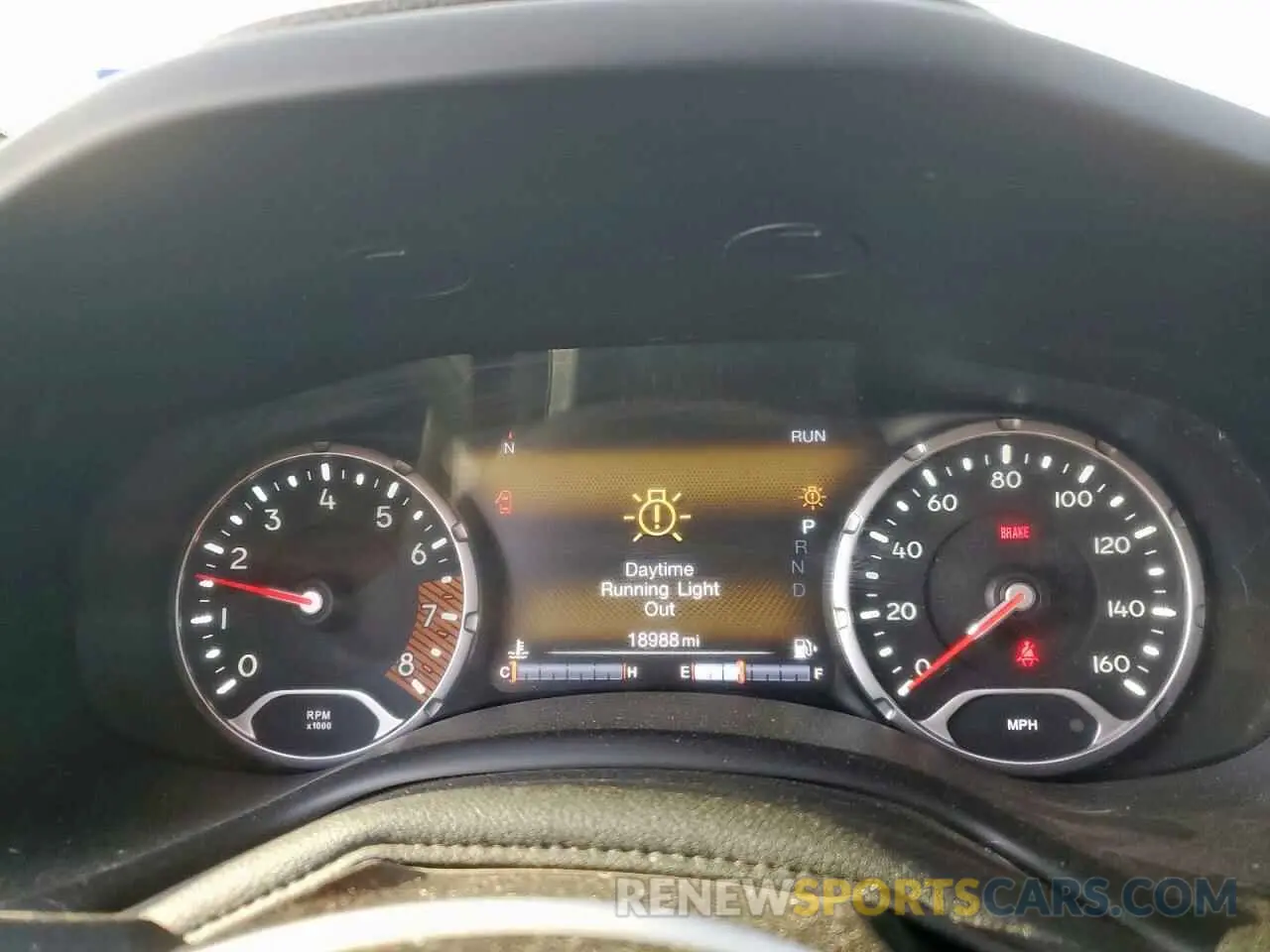 9 fotografías del automóvil dañado ZACNJDC19NPN63173 JEEP RENEGADE 2022