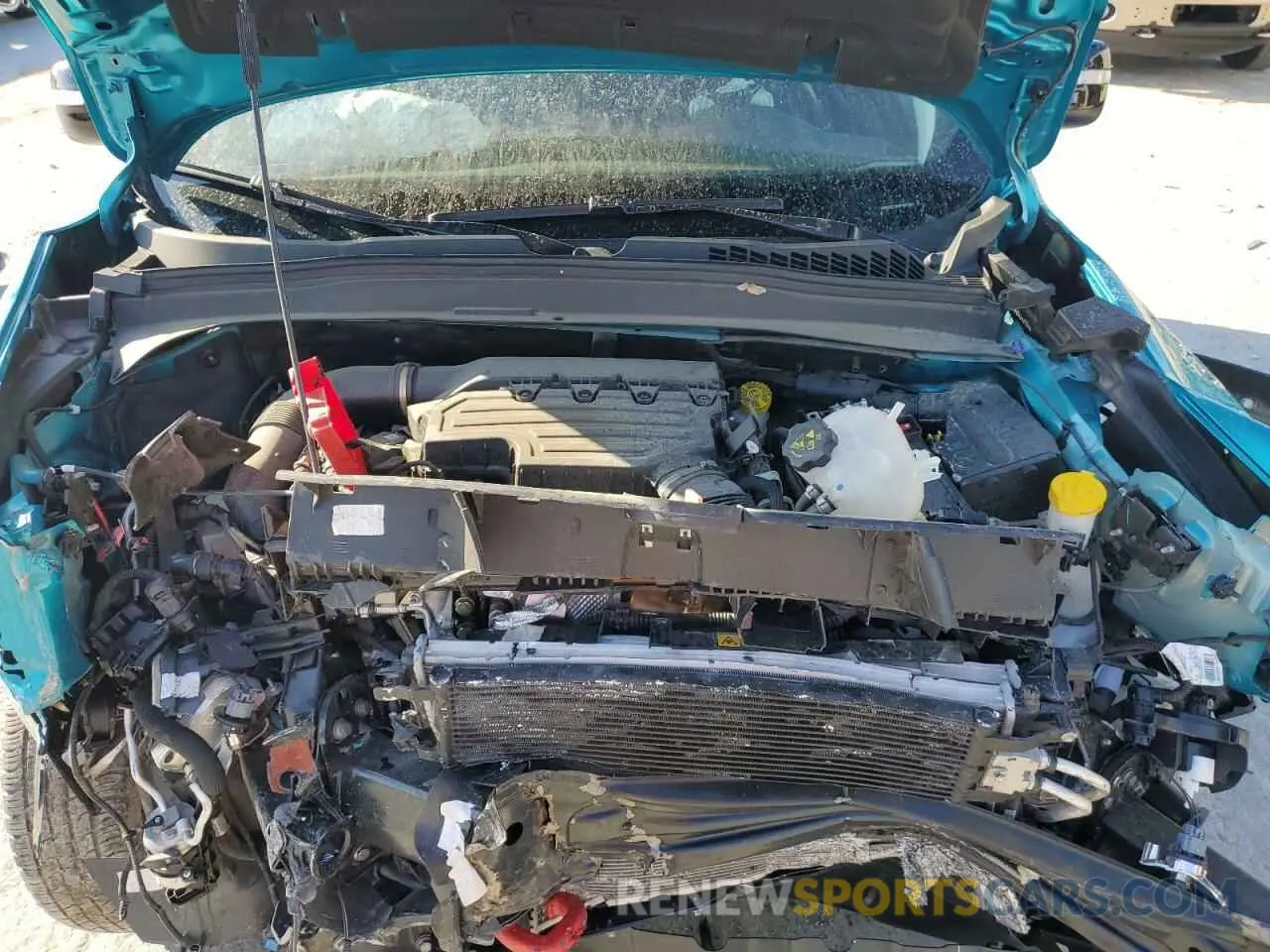 12 fotografías del automóvil dañado ZACNJDC19NPN67837 JEEP RENEGADE 2022
