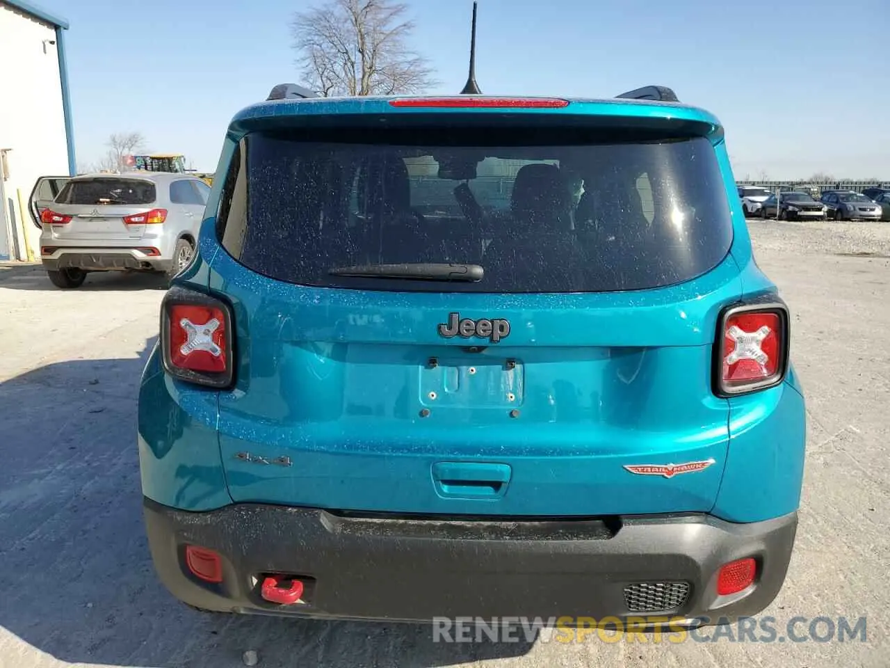 6 fotografías del automóvil dañado ZACNJDC19NPN67837 JEEP RENEGADE 2022
