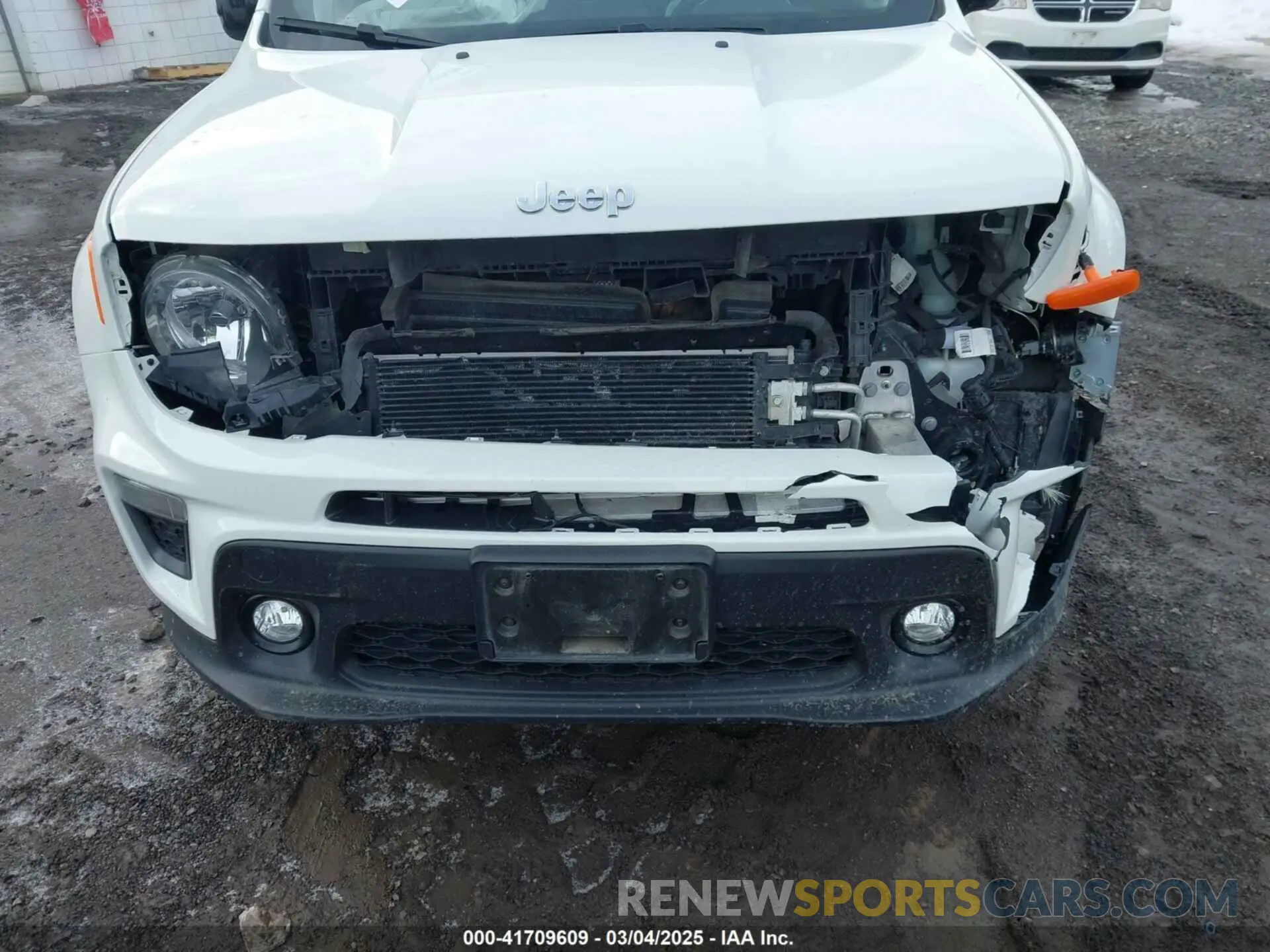 12 fotografías del automóvil dañado ZACNJDD11NPN99535 JEEP RENEGADE 2022