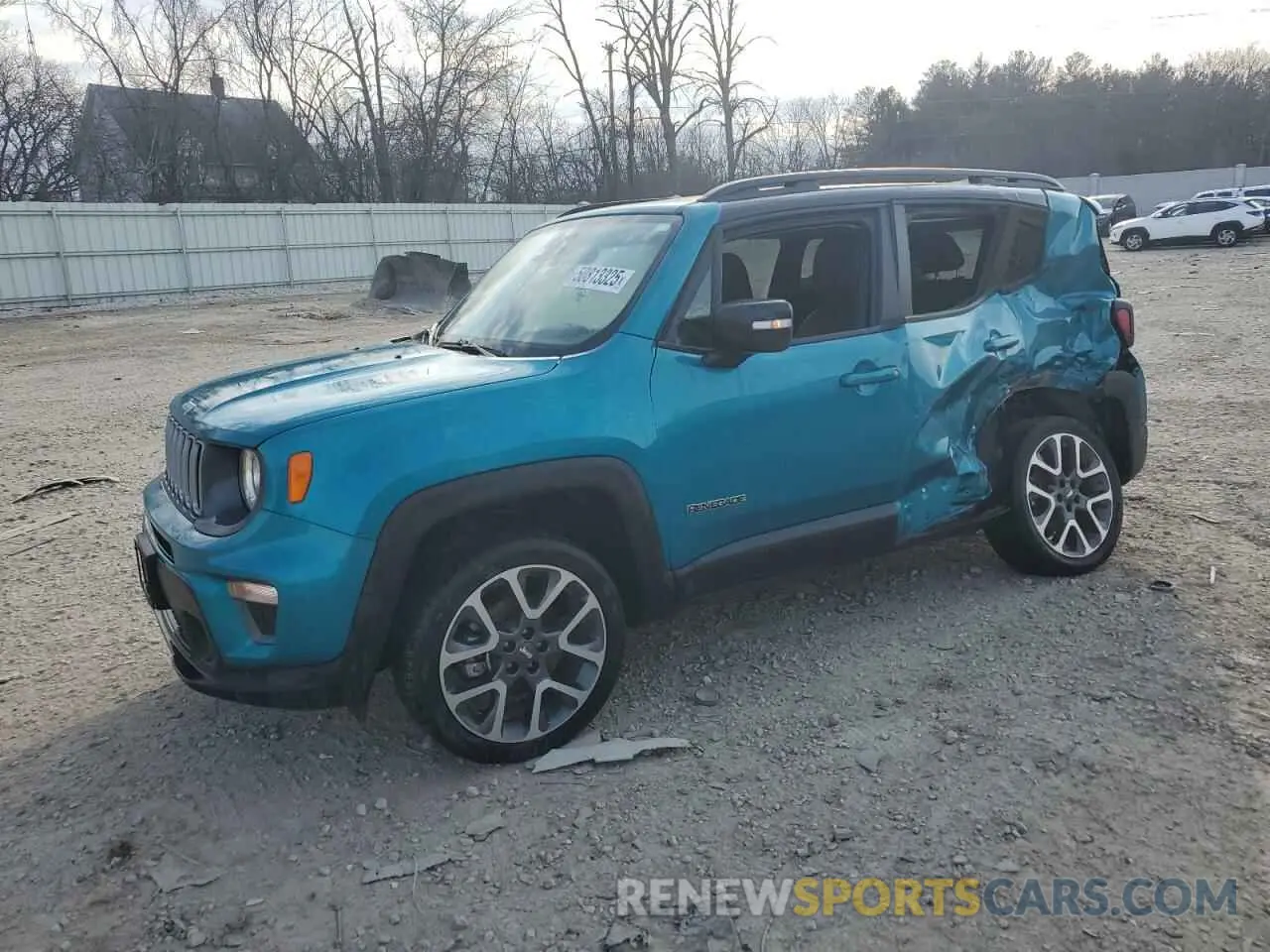 1 fotografías del automóvil dañado ZACNJDD14NPN62334 JEEP RENEGADE 2022