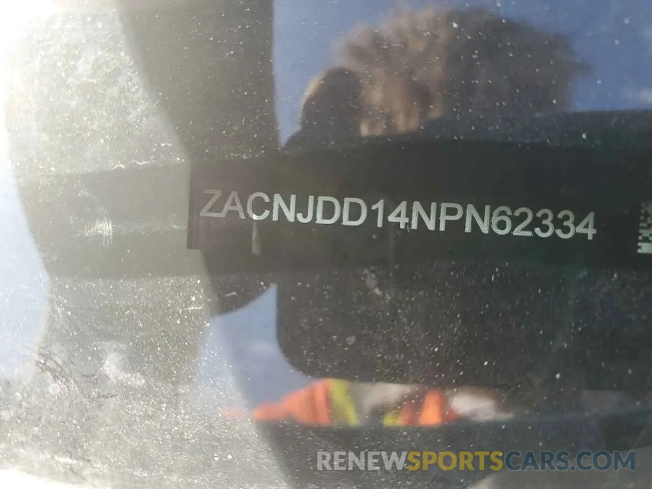 12 fotografías del automóvil dañado ZACNJDD14NPN62334 JEEP RENEGADE 2022