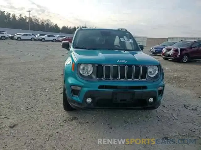 13 fotografías del automóvil dañado ZACNJDD14NPN62334 JEEP RENEGADE 2022