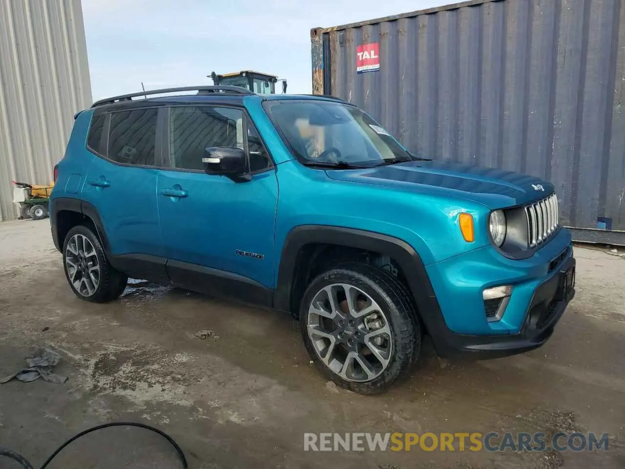 4 fotografías del automóvil dañado ZACNJDD14NPN62334 JEEP RENEGADE 2022