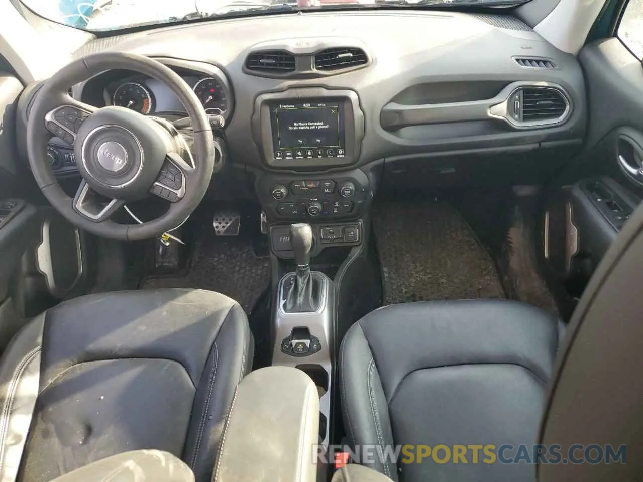 8 fotografías del automóvil dañado ZACNJDD14NPN62334 JEEP RENEGADE 2022
