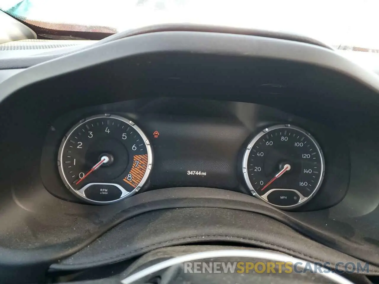 9 fotografías del automóvil dañado ZACNJDD14NPN62334 JEEP RENEGADE 2022