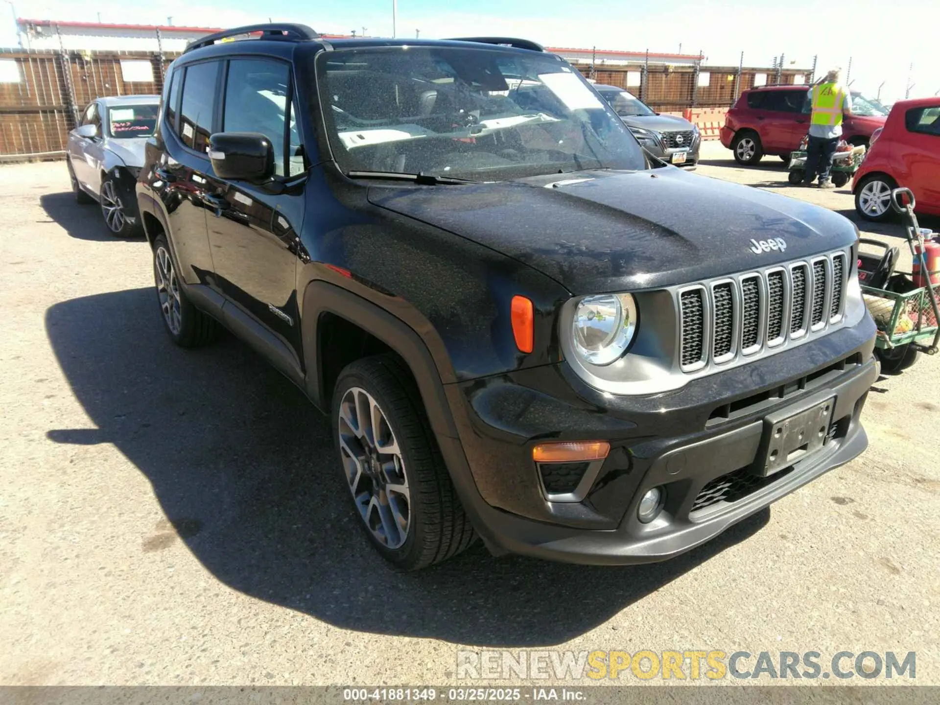 1 fotografías del automóvil dañado ZACNJDD16NPN45499 JEEP RENEGADE 2022