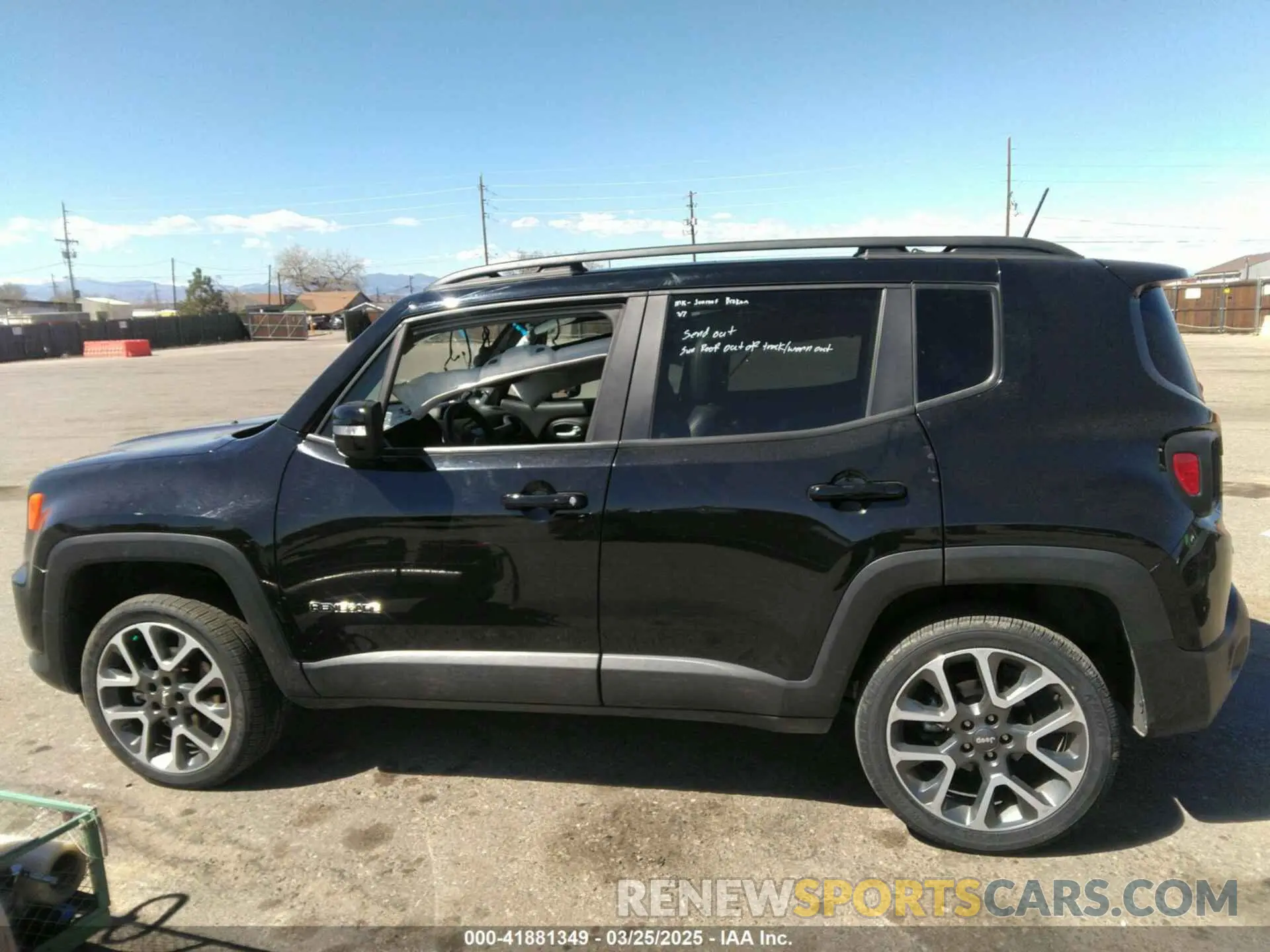 15 fotografías del automóvil dañado ZACNJDD16NPN45499 JEEP RENEGADE 2022