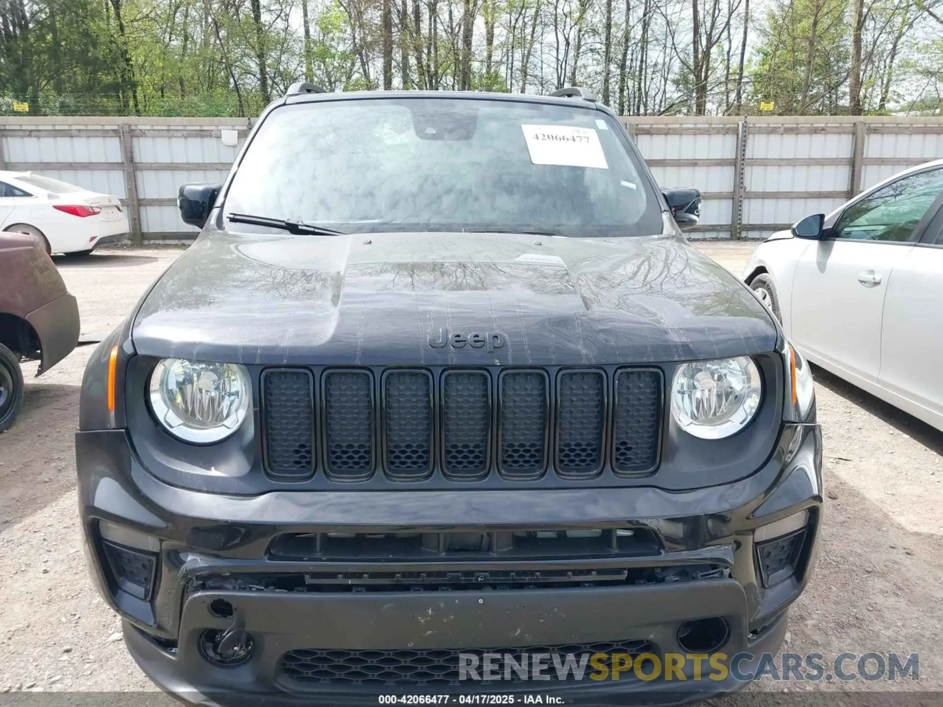 6 fotografías del automóvil dañado ZACNJDE18NPN80964 JEEP RENEGADE 2022