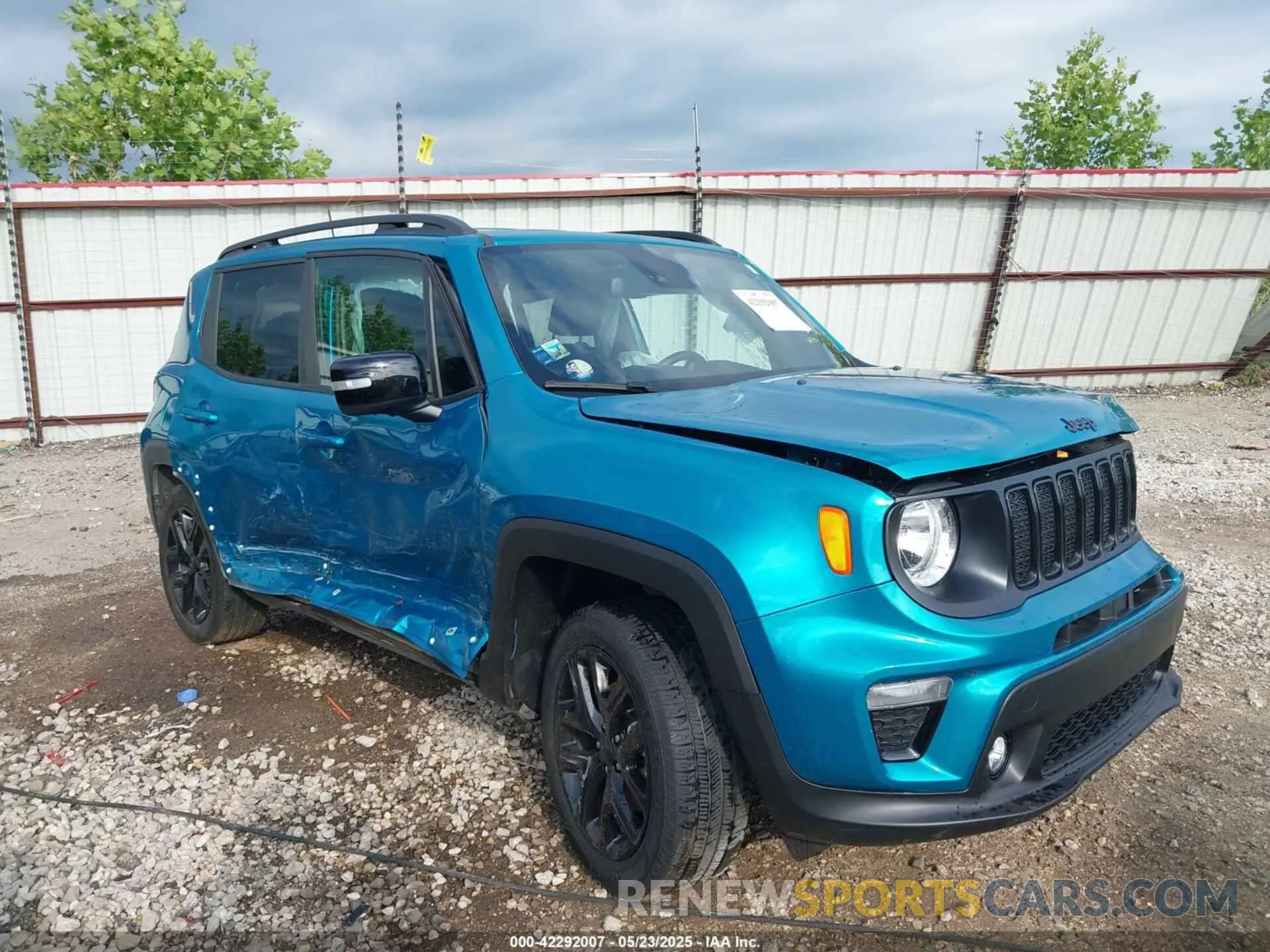 1 fotografías del automóvil dañado ZACNJDE1XNPN68198 JEEP RENEGADE 2022