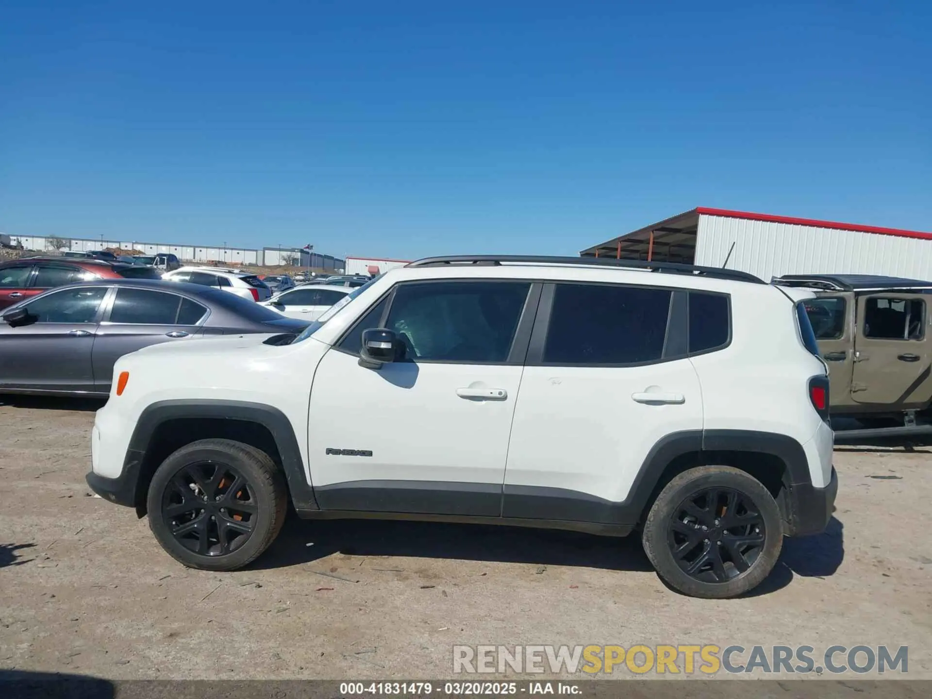 14 fotografías del automóvil dañado ZACNJDE1XNPN71389 JEEP RENEGADE 2022