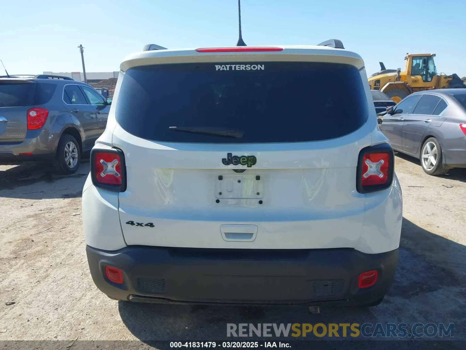 16 fotografías del automóvil dañado ZACNJDE1XNPN71389 JEEP RENEGADE 2022