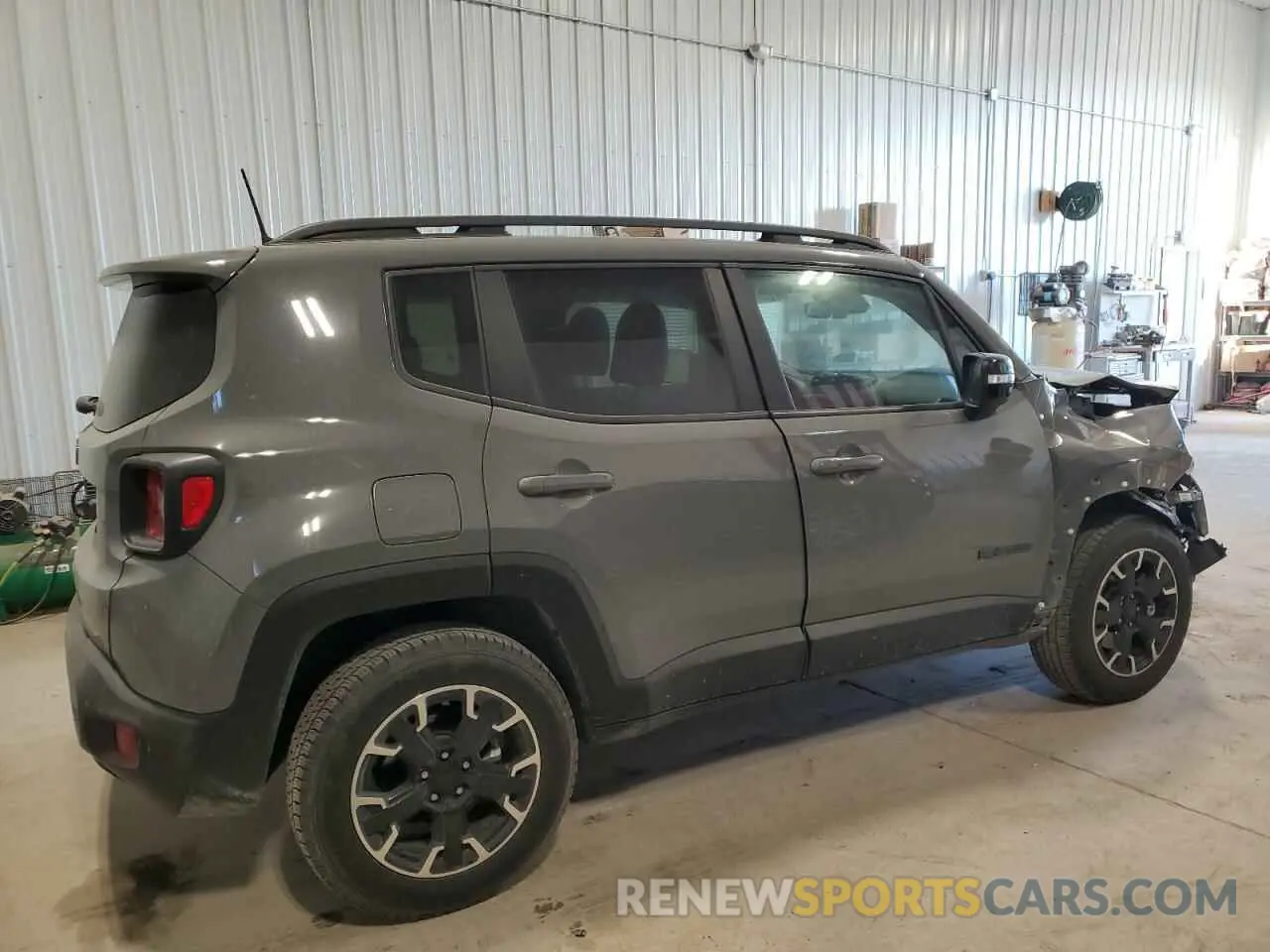 3 fotografías del automóvil dañado ZACNJDB11PPP44028 JEEP RENEGADE 2023