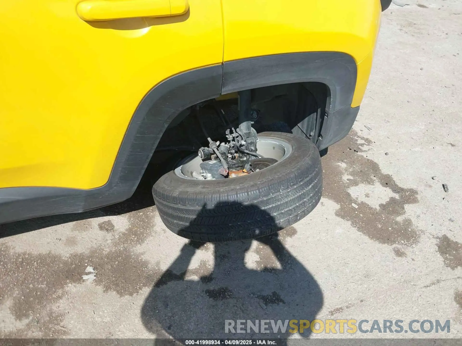6 fotografías del automóvil dañado ZACNJDB11PPP62206 JEEP RENEGADE 2023