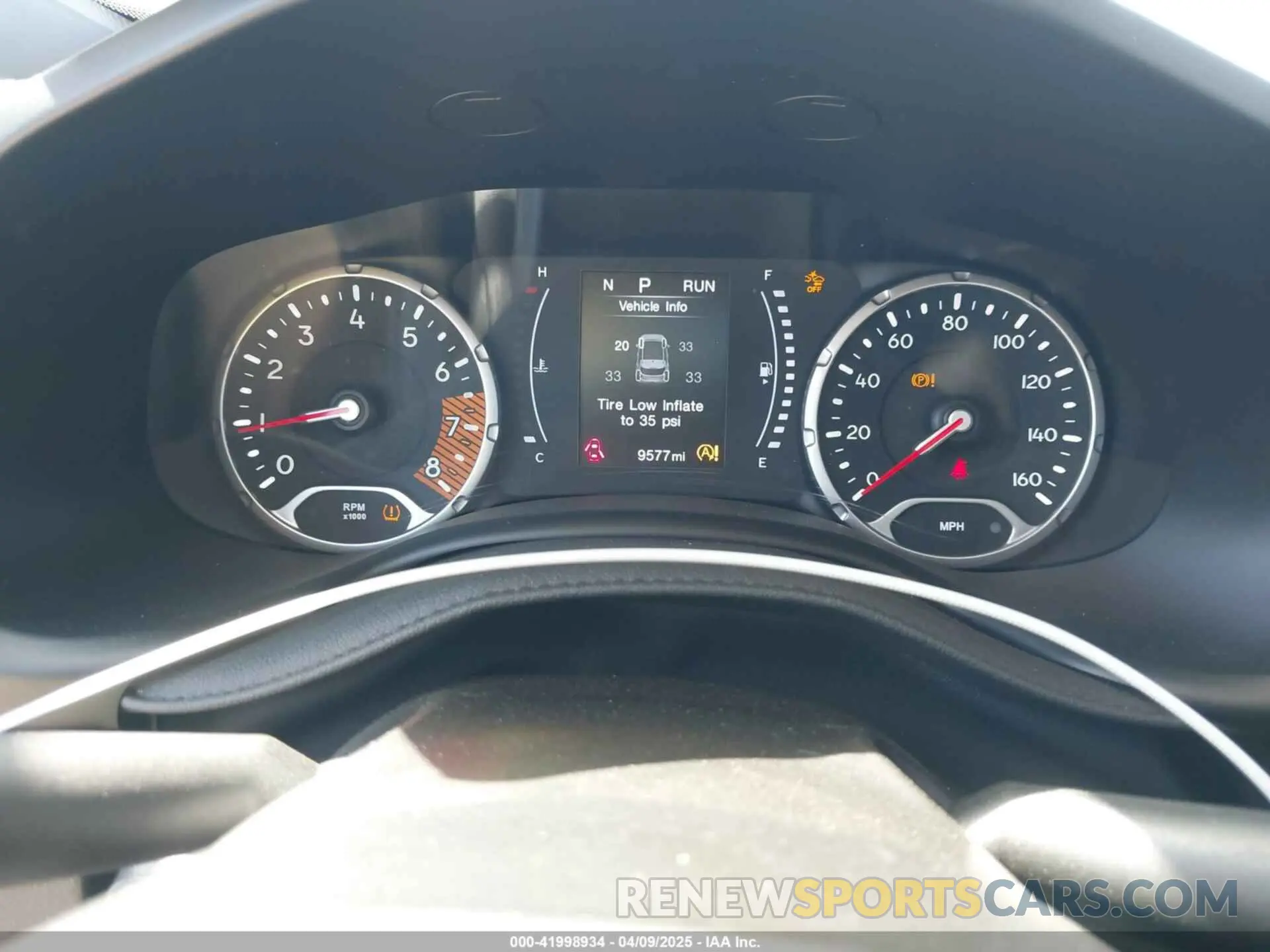 7 fotografías del automóvil dañado ZACNJDB11PPP62206 JEEP RENEGADE 2023