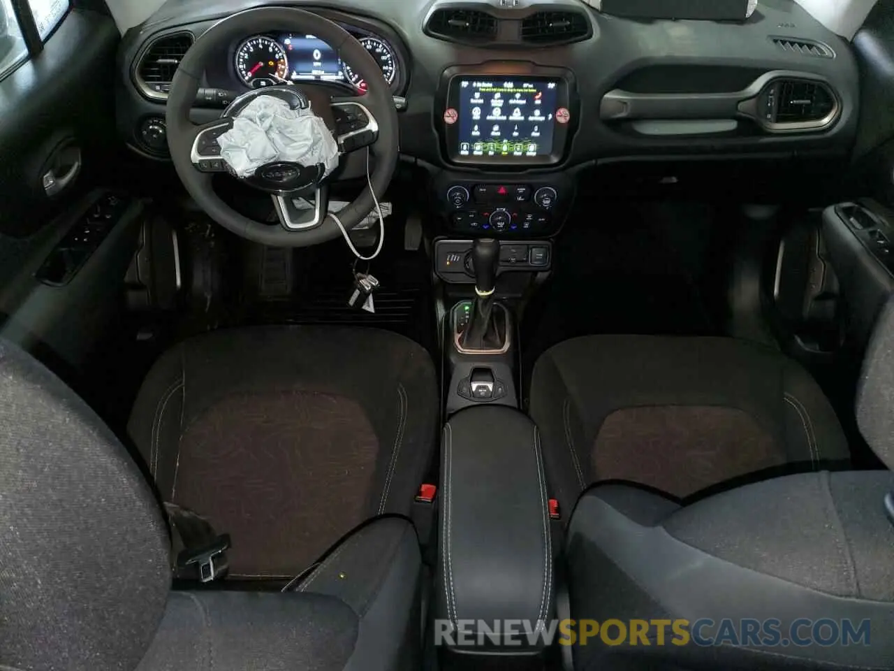 8 fotografías del automóvil dañado ZACNJDB11PPP69415 JEEP RENEGADE 2023