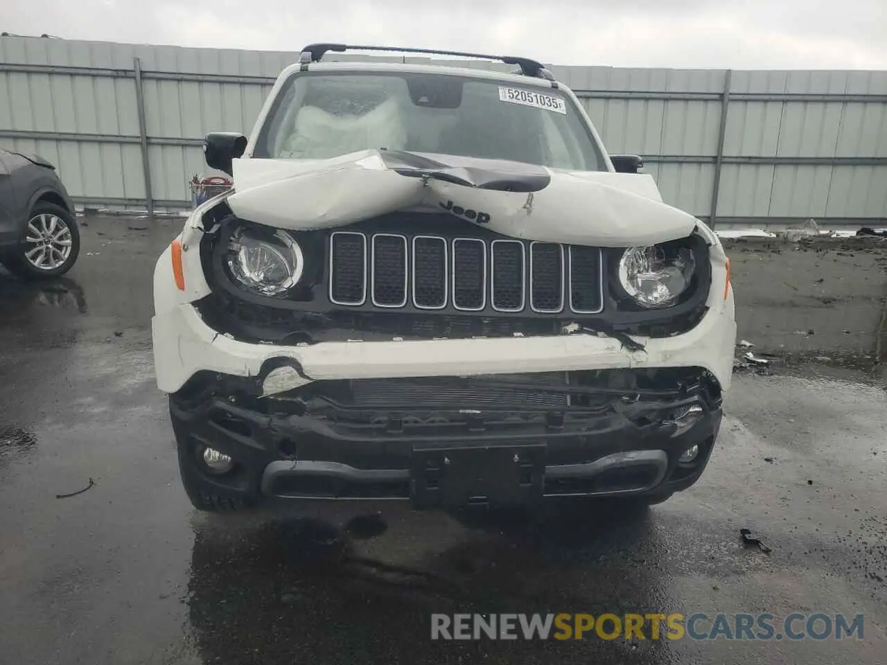 5 fotografías del automóvil dañado ZACNJDB12PPP38920 JEEP RENEGADE 2023