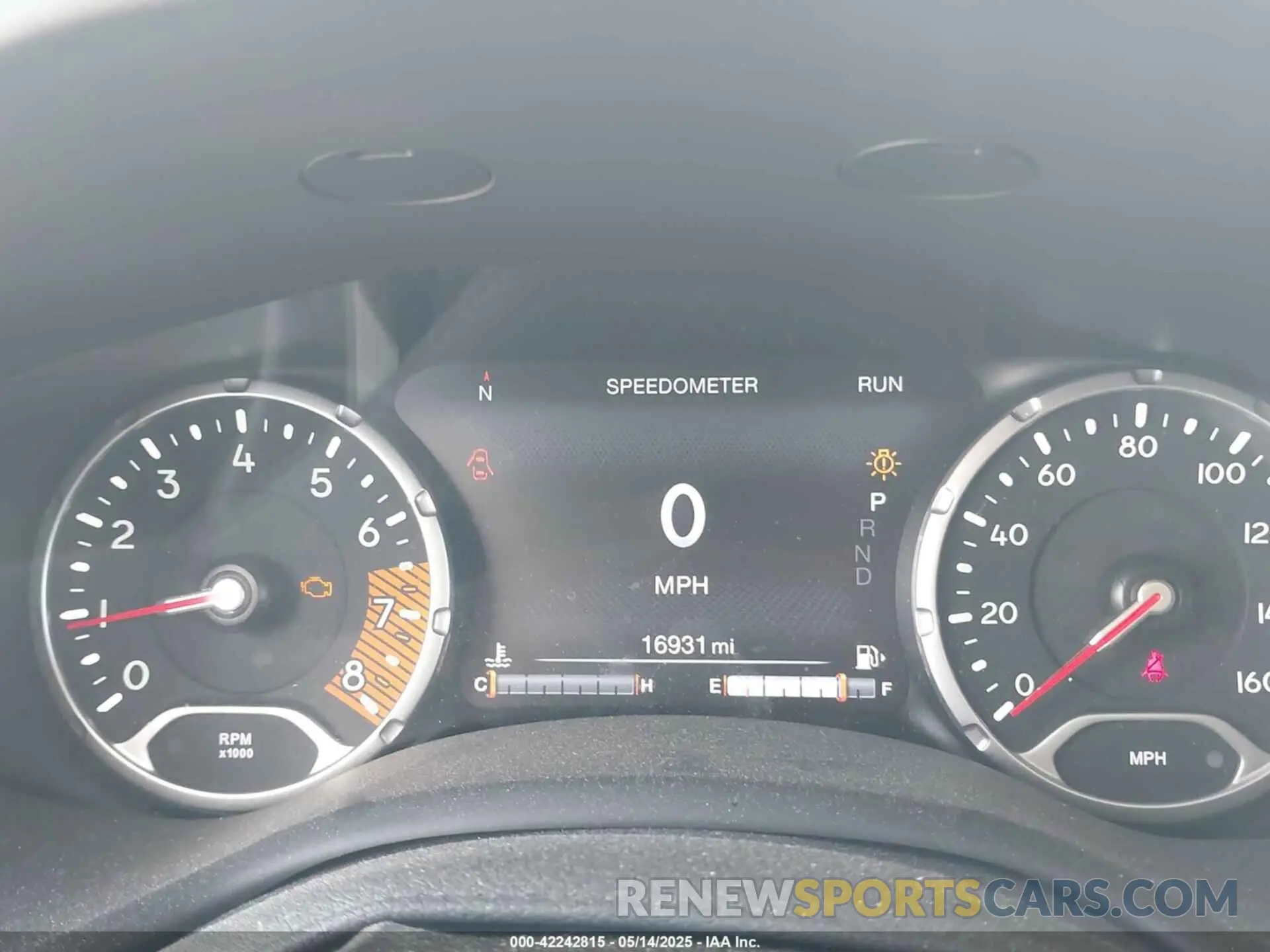 7 fotografías del automóvil dañado ZACNJDB12PPP39095 JEEP RENEGADE 2023
