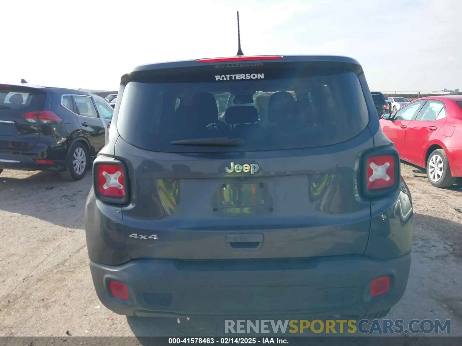 15 fotografías del automóvil dañado ZACNJDB12PPP60061 JEEP RENEGADE 2023