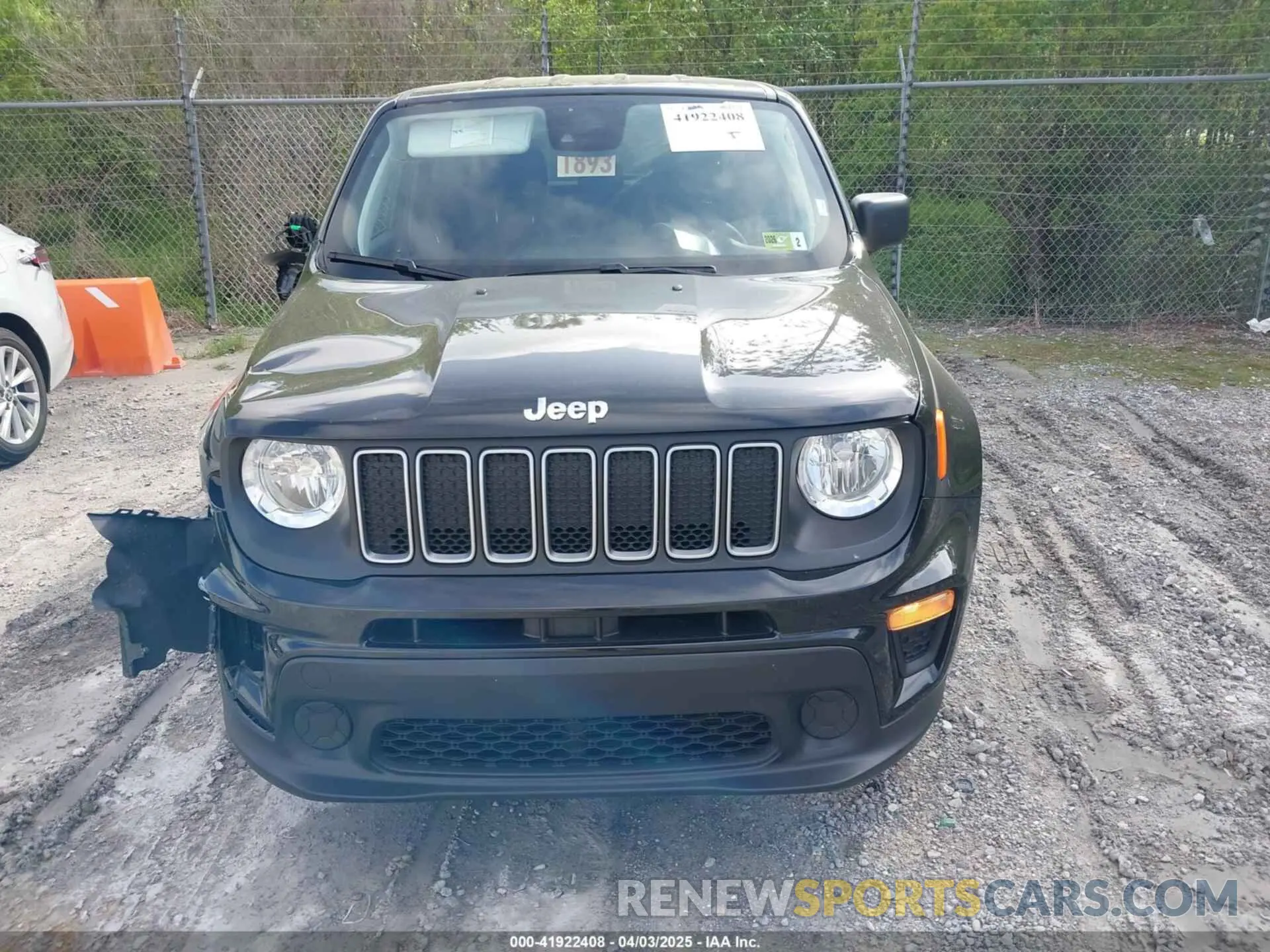 12 fotografías del automóvil dañado ZACNJDB12PPP72694 JEEP RENEGADE 2023