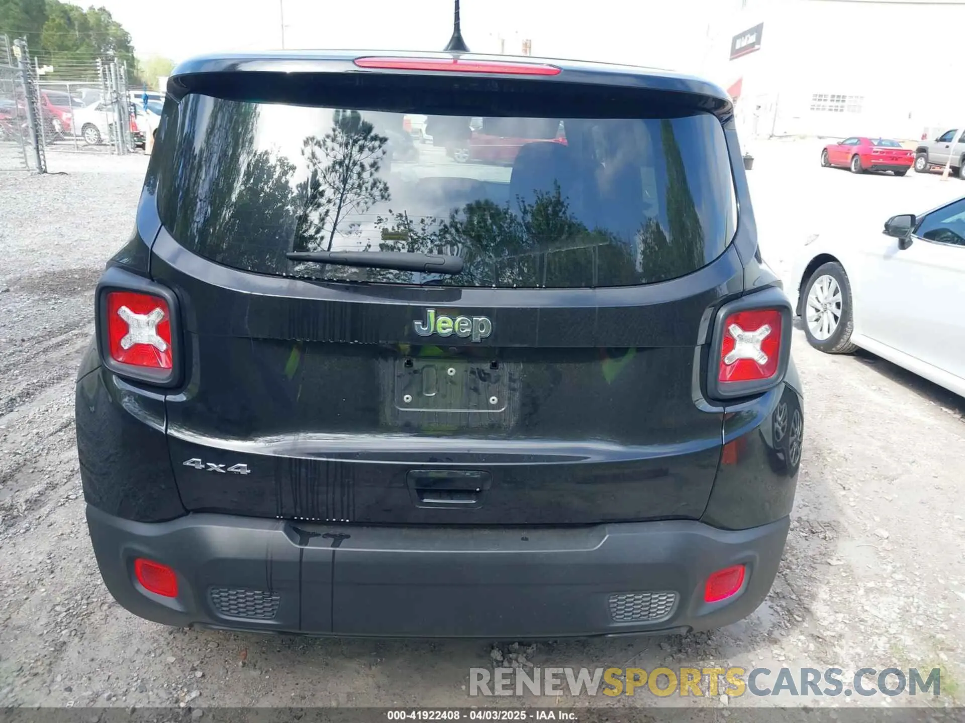 16 fotografías del automóvil dañado ZACNJDB12PPP72694 JEEP RENEGADE 2023