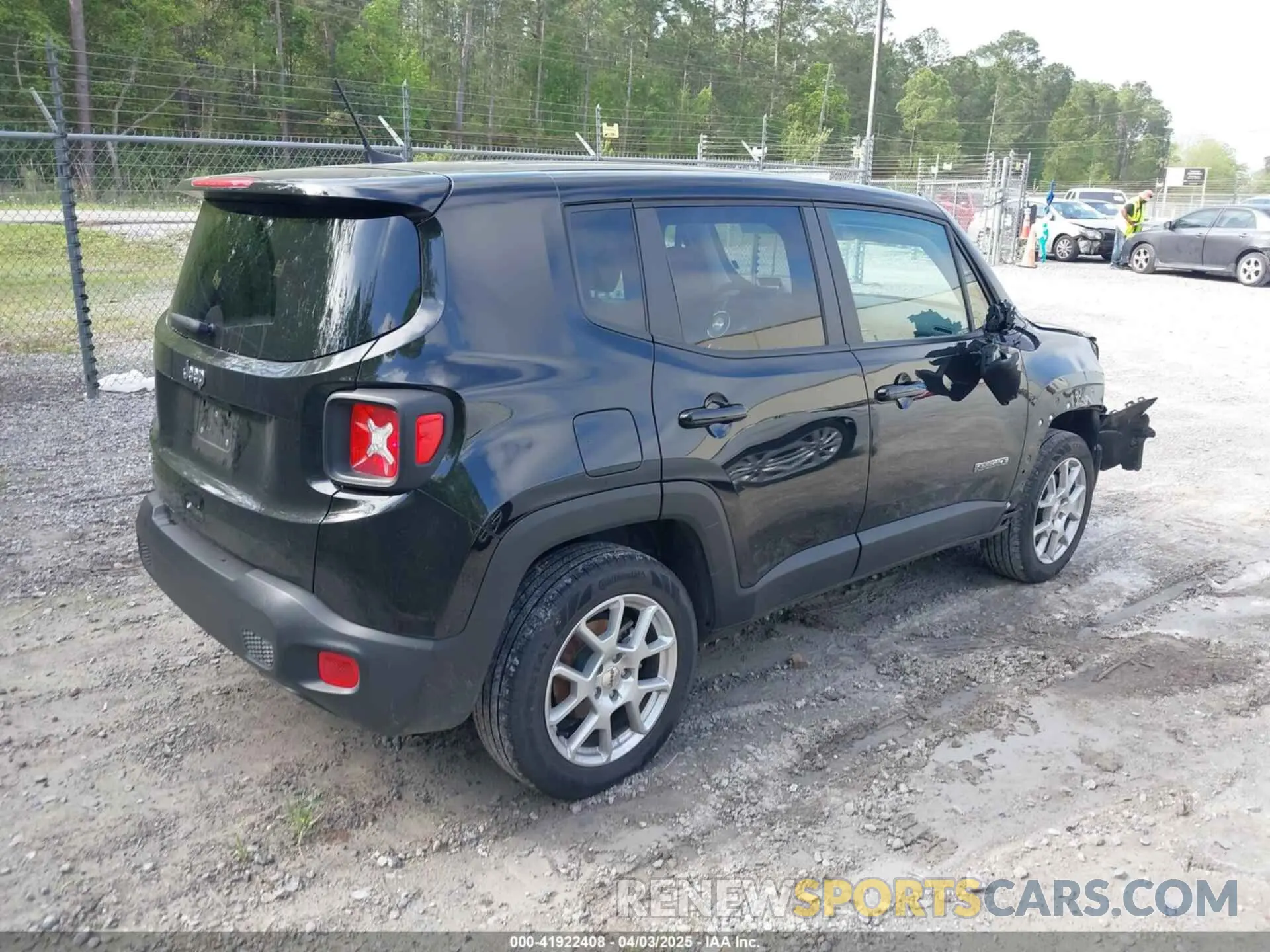 4 fotografías del automóvil dañado ZACNJDB12PPP72694 JEEP RENEGADE 2023