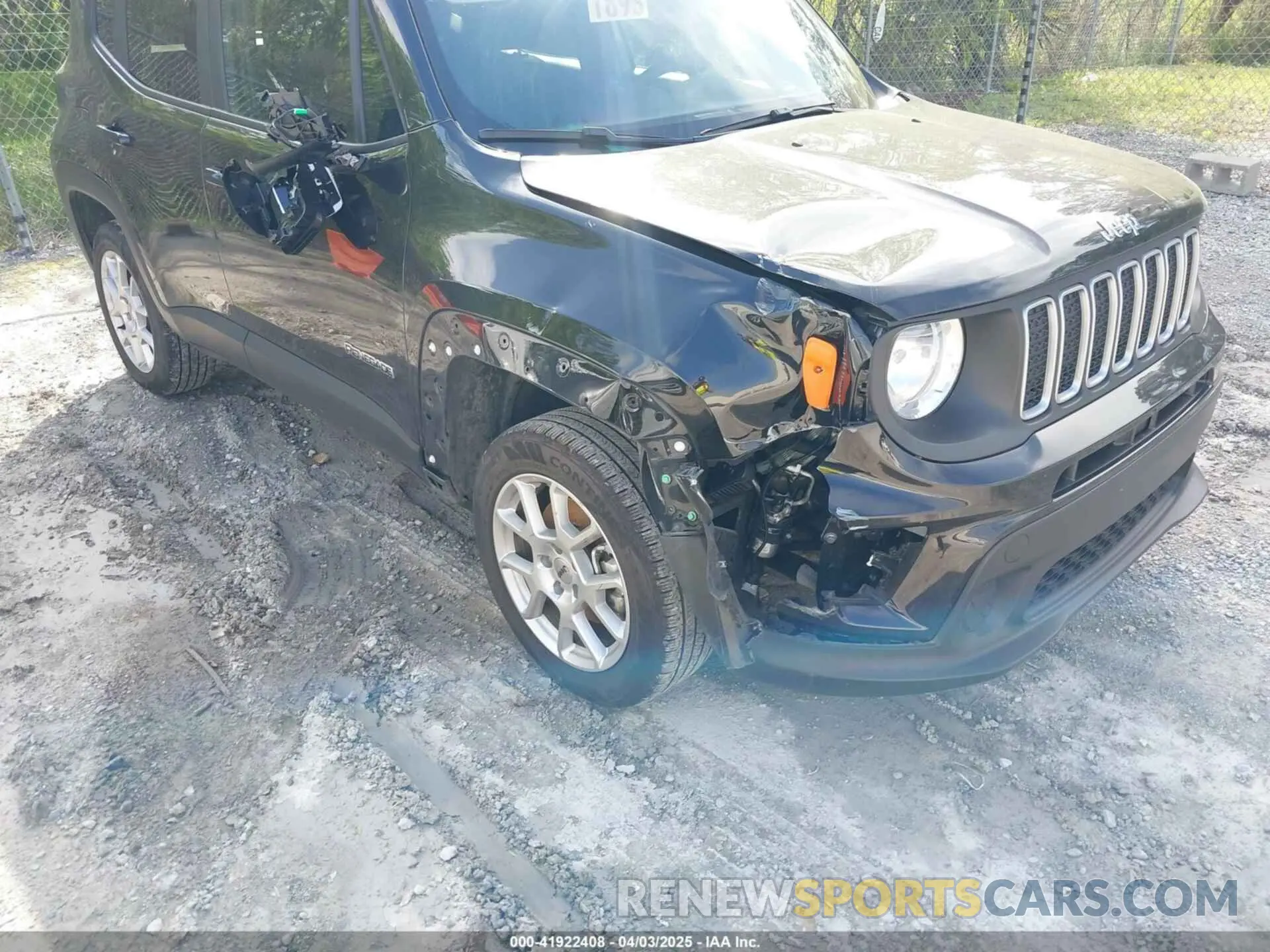 6 fotografías del automóvil dañado ZACNJDB12PPP72694 JEEP RENEGADE 2023
