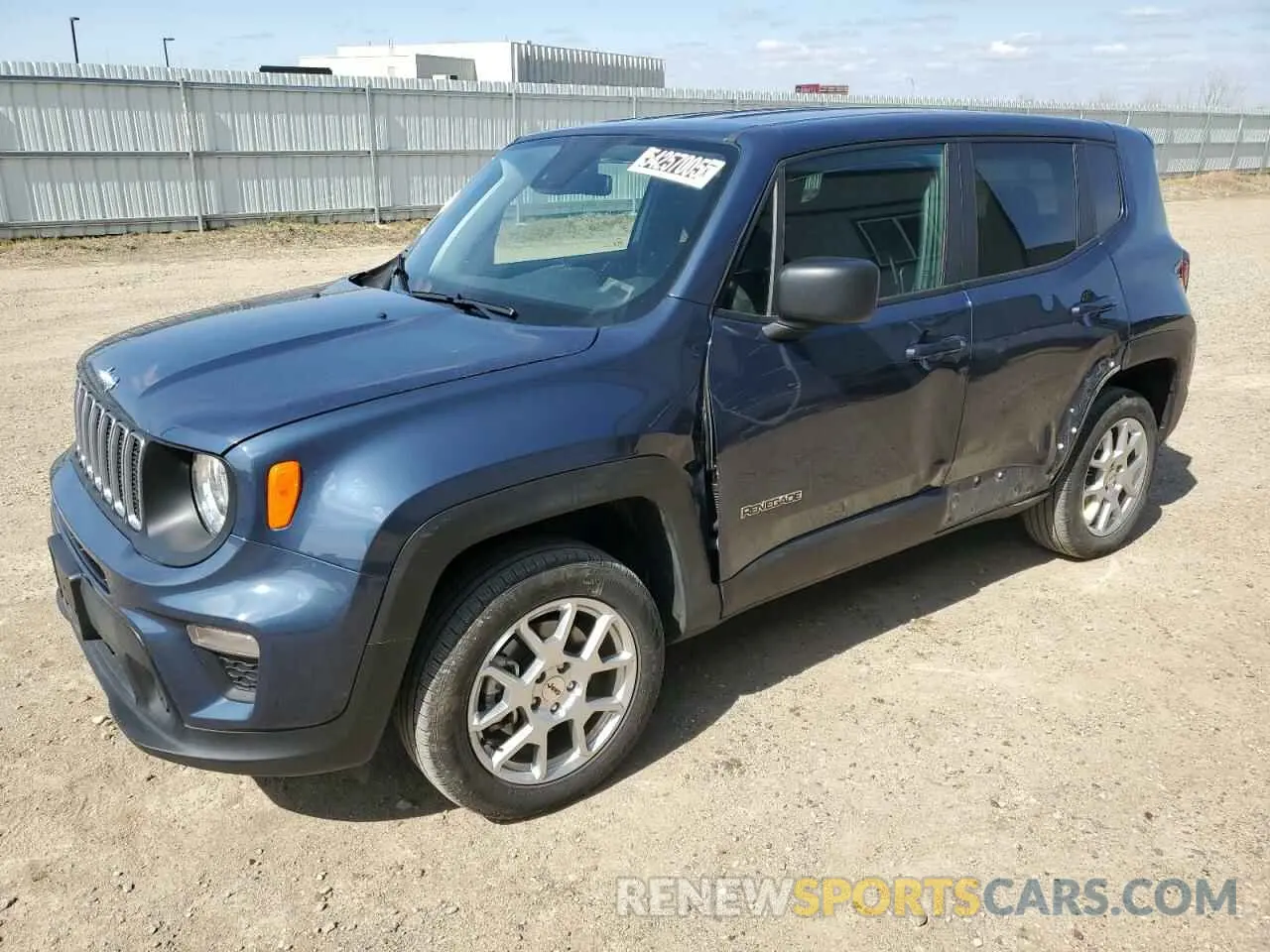 1 fotografías del automóvil dañado ZACNJDB12PPP72954 JEEP RENEGADE 2023