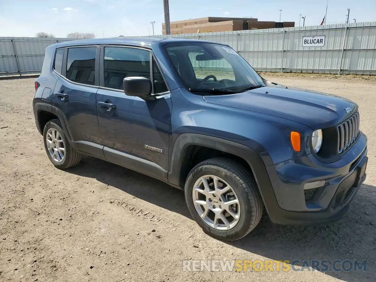4 fotografías del automóvil dañado ZACNJDB12PPP72954 JEEP RENEGADE 2023
