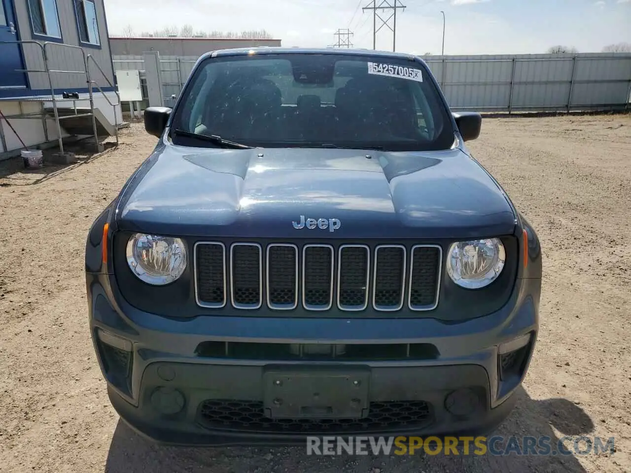 5 fotografías del automóvil dañado ZACNJDB12PPP72954 JEEP RENEGADE 2023