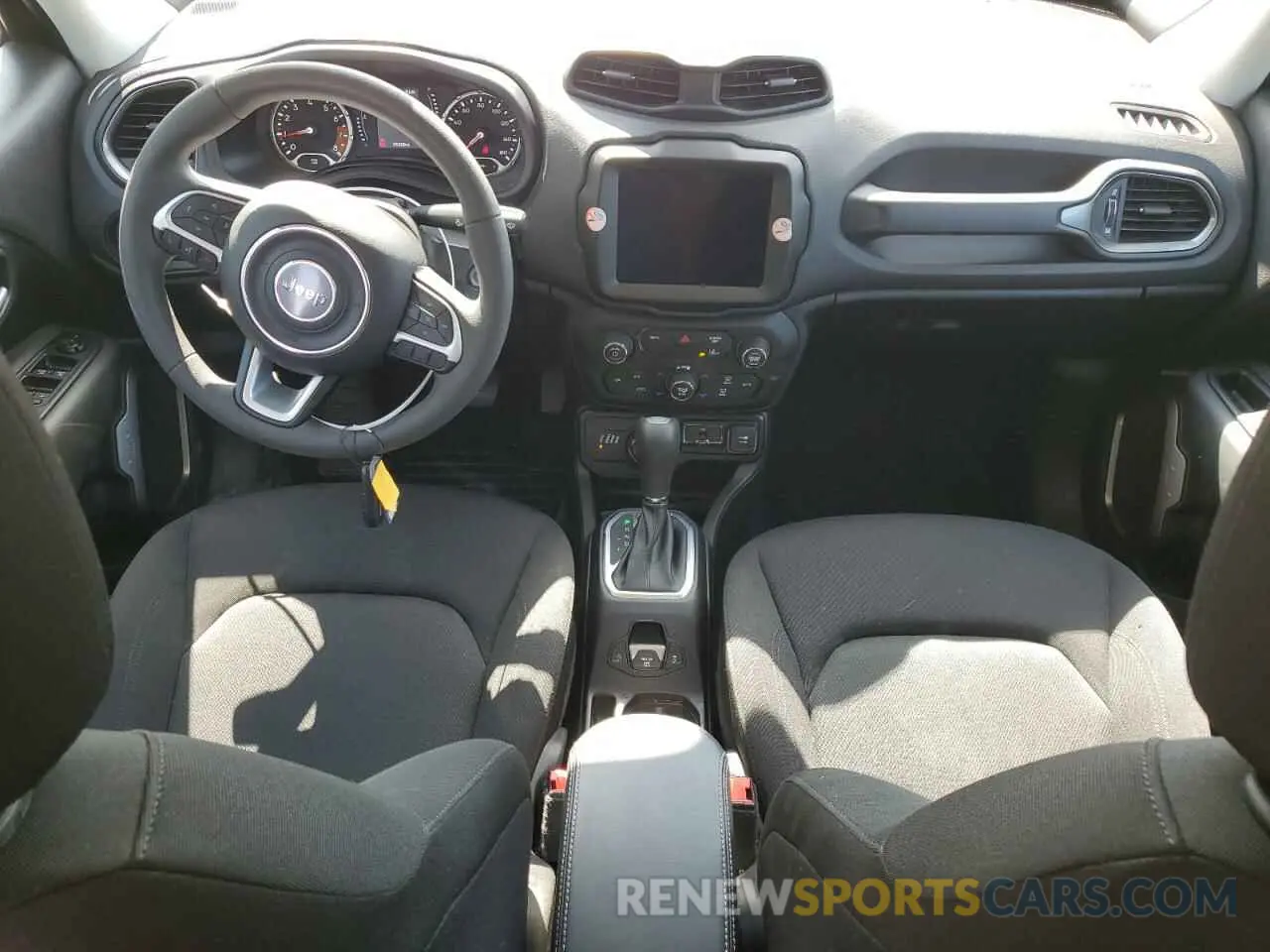 8 fotografías del automóvil dañado ZACNJDB12PPP72954 JEEP RENEGADE 2023