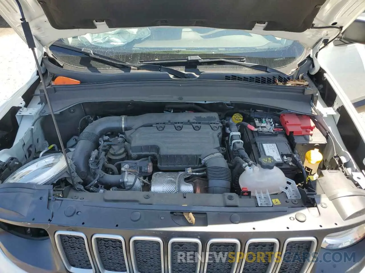 12 fotografías del automóvil dañado ZACNJDB13PPP25545 JEEP RENEGADE 2023
