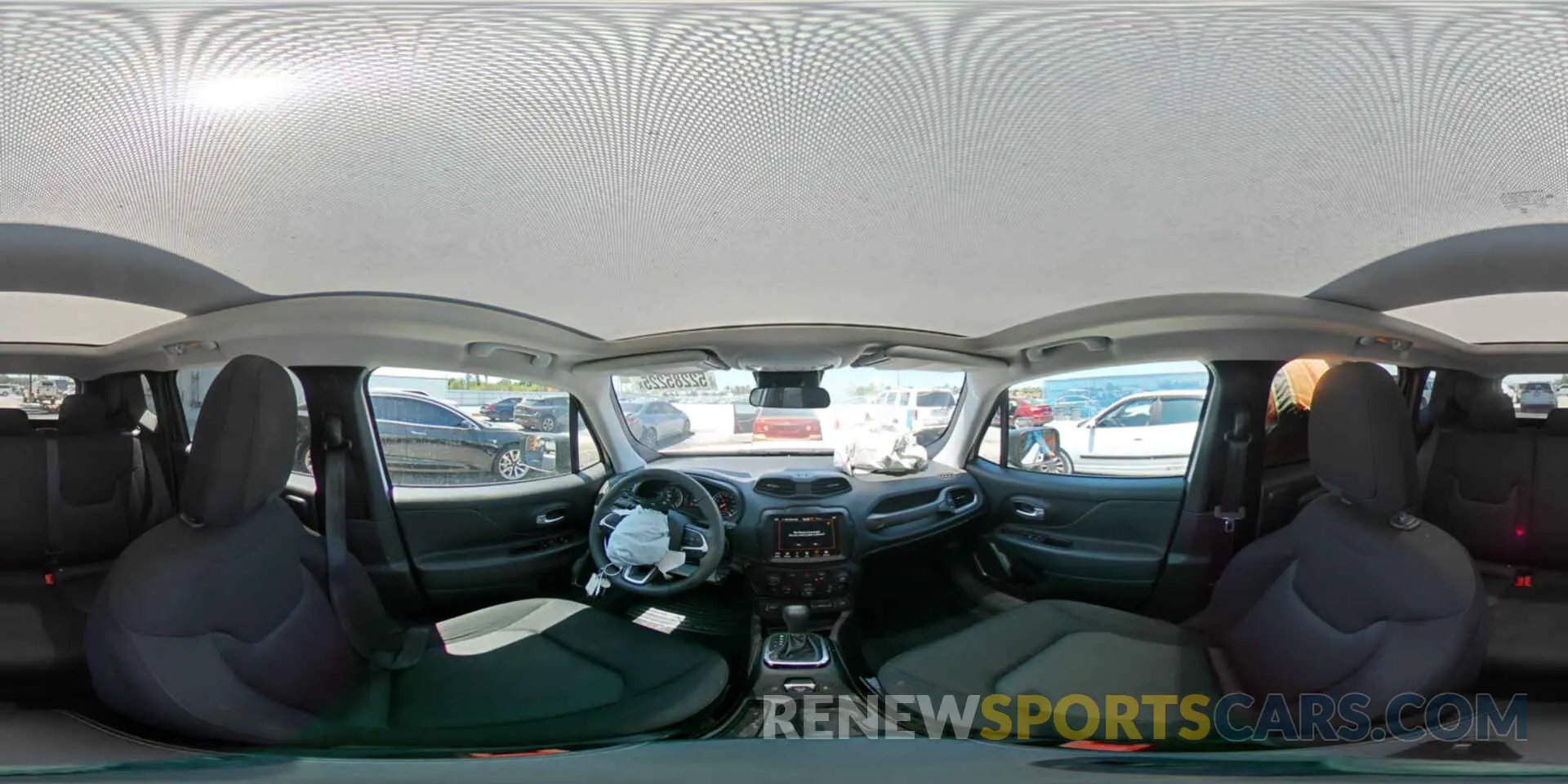 15 fotografías del automóvil dañado ZACNJDB13PPP25545 JEEP RENEGADE 2023