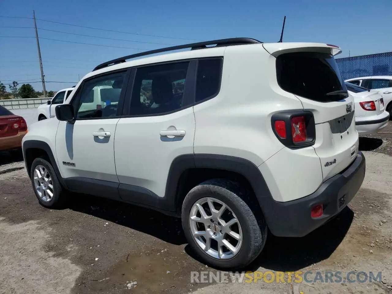 2 fotografías del automóvil dañado ZACNJDB13PPP25545 JEEP RENEGADE 2023