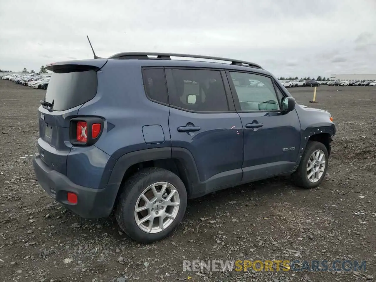 3 fotografías del automóvil dañado ZACNJDB13PPP31264 JEEP RENEGADE 2023