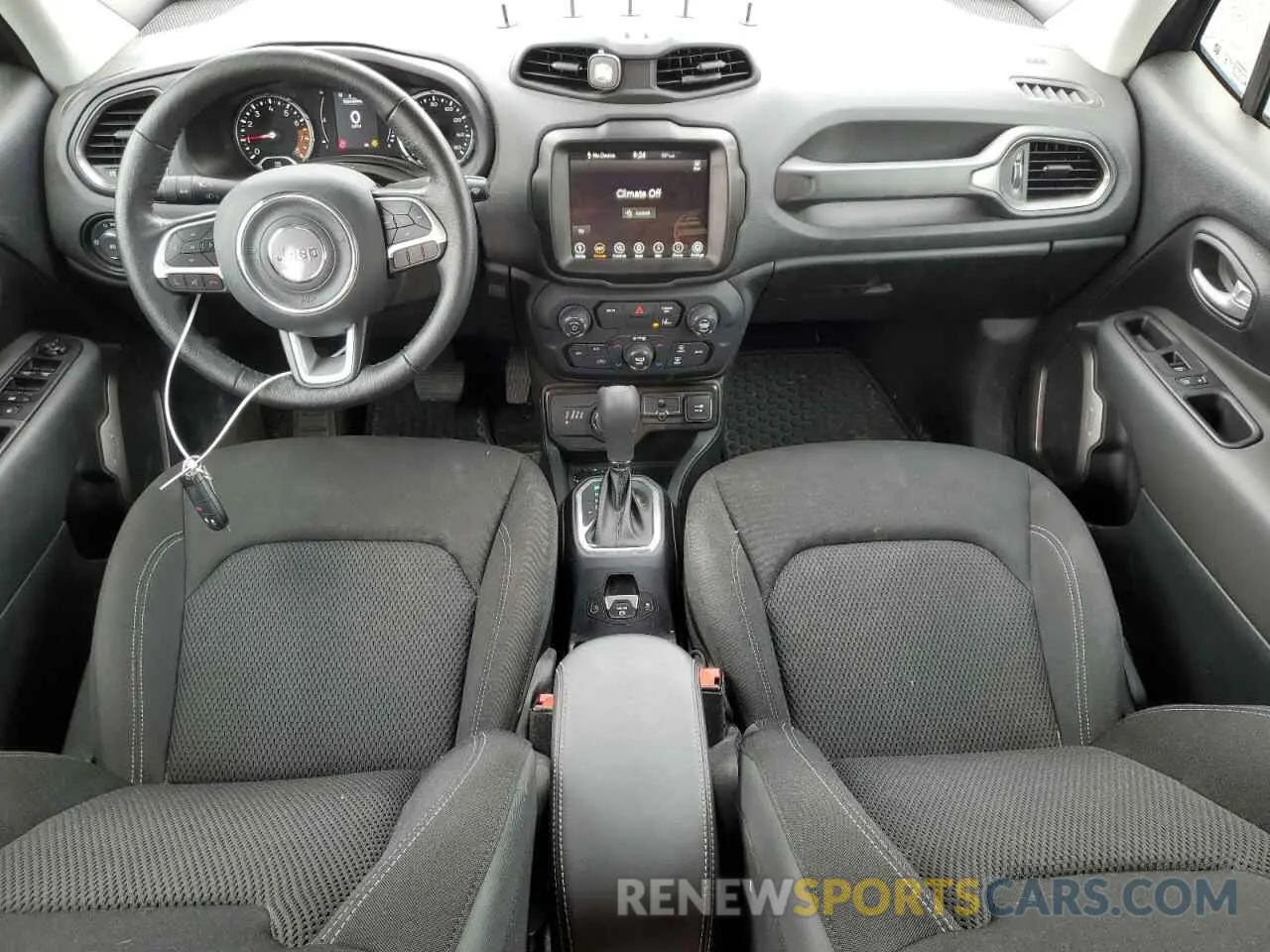 8 fotografías del automóvil dañado ZACNJDB13PPP31264 JEEP RENEGADE 2023
