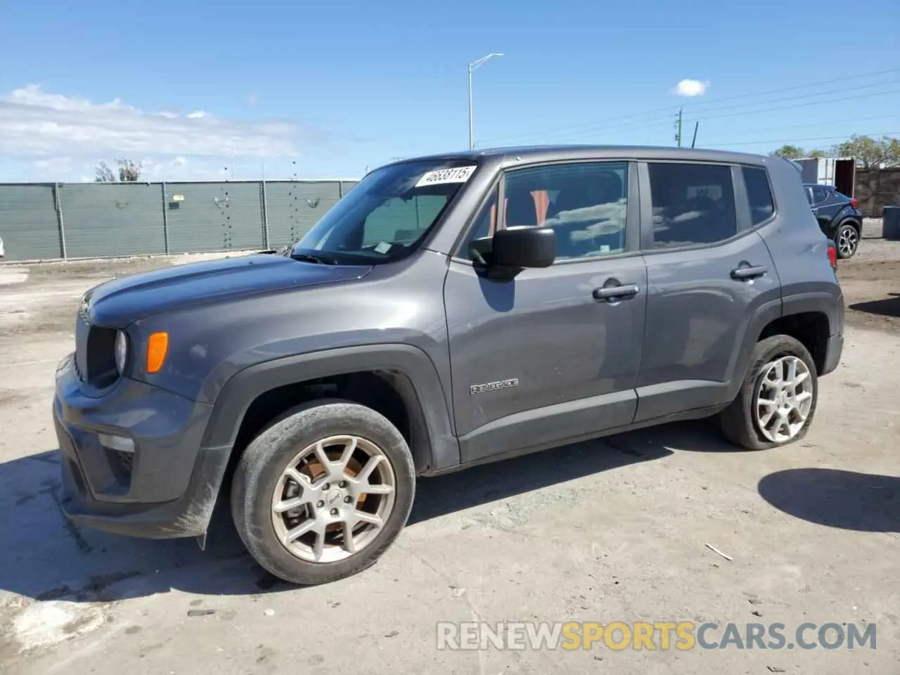 1 fotografías del automóvil dañado ZACNJDB13PPP35489 JEEP RENEGADE 2023