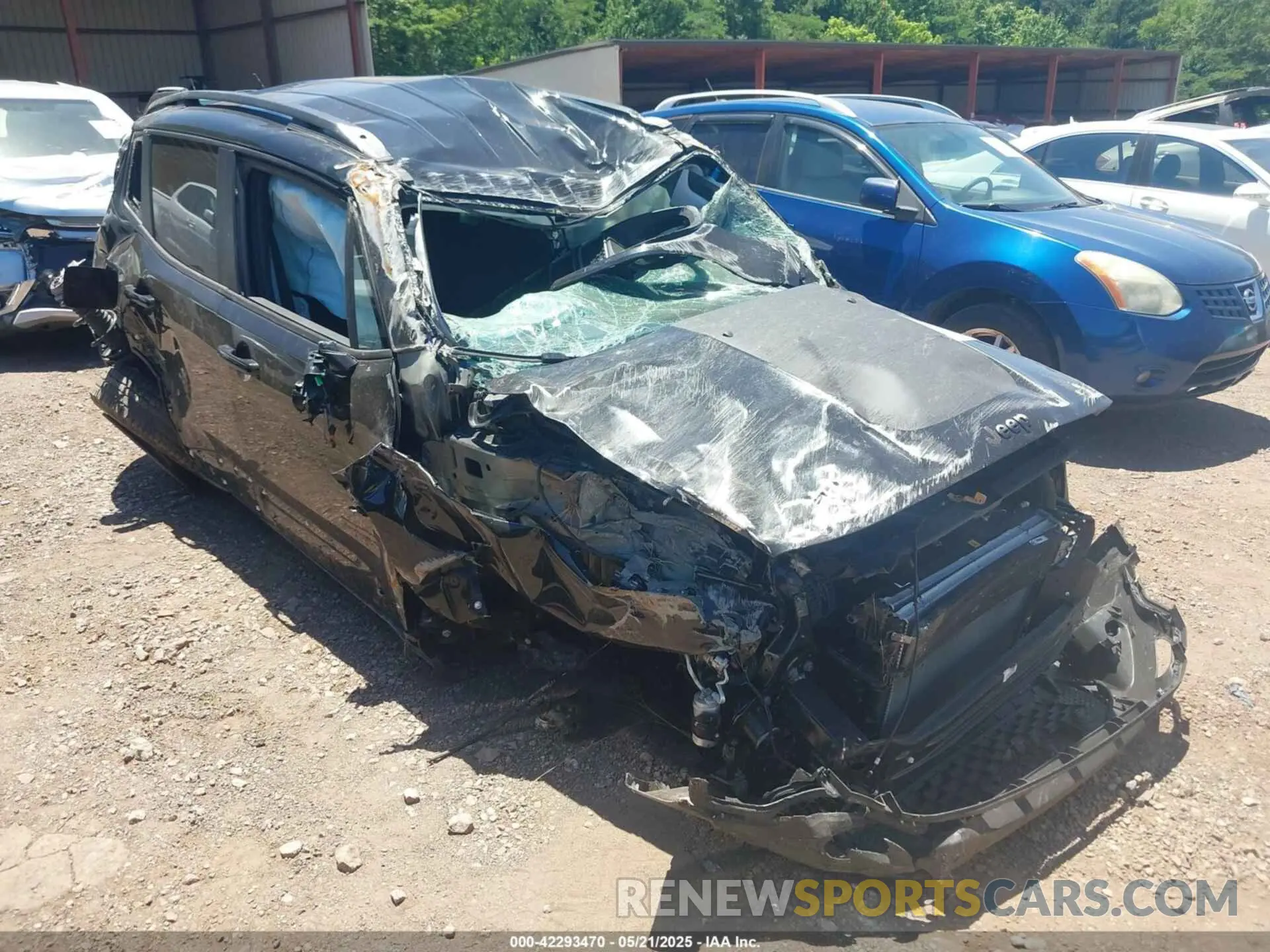 1 fotografías del automóvil dañado ZACNJDB13PPP69738 JEEP RENEGADE 2023